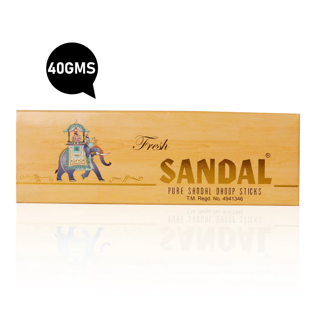 Fresh Sandal Dhoop Sticks - 40 Gms | Pure Chandan Dhoop Batti/ Dhup Agarbatti for Pooja - Image 4