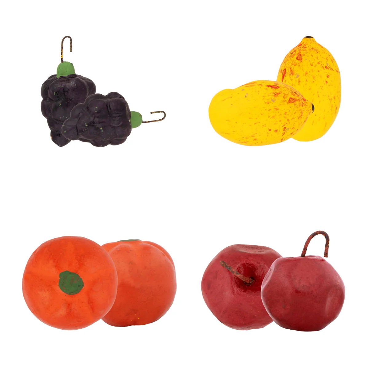 Fruits & Vegetables Basket Clay Golu Bommai | Giri Golu Doll/ Navaratri Golu Bomma/Gombe/Bommai - Image 3