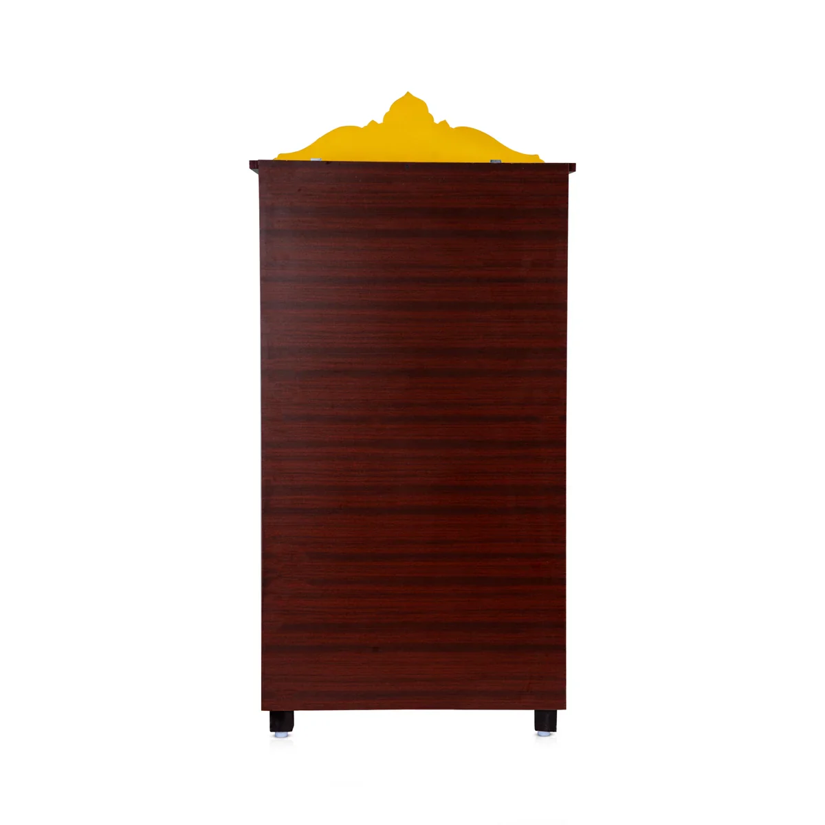 Pooja Mandir With Doors - 55 x 24 Inches | Bell With Leg Puja Mandapam/ Wooden Temple/ Puja Stand for Home - Image 5
