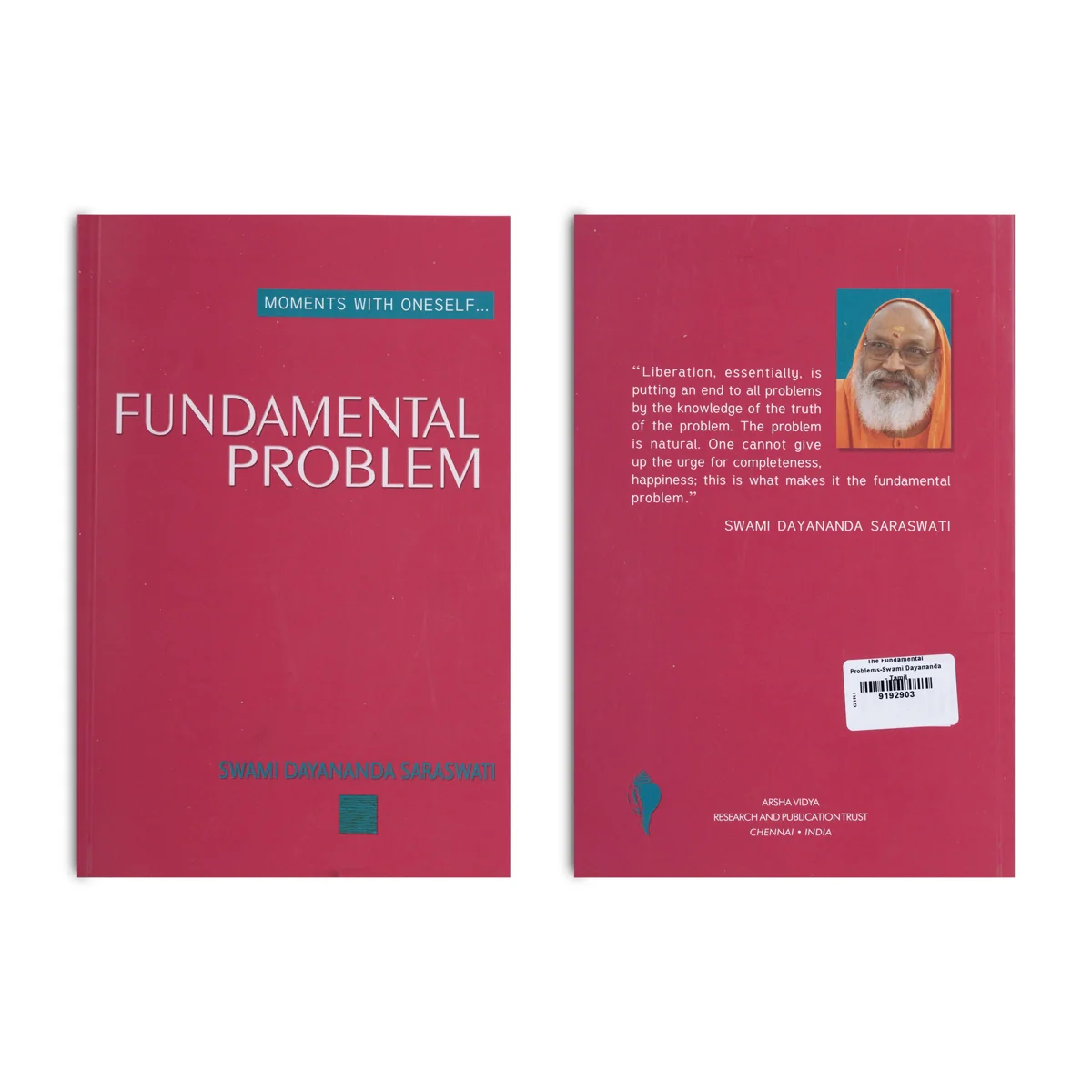 Fundamental Problem - English | by Swami Dayananda Saraswati - Image 2