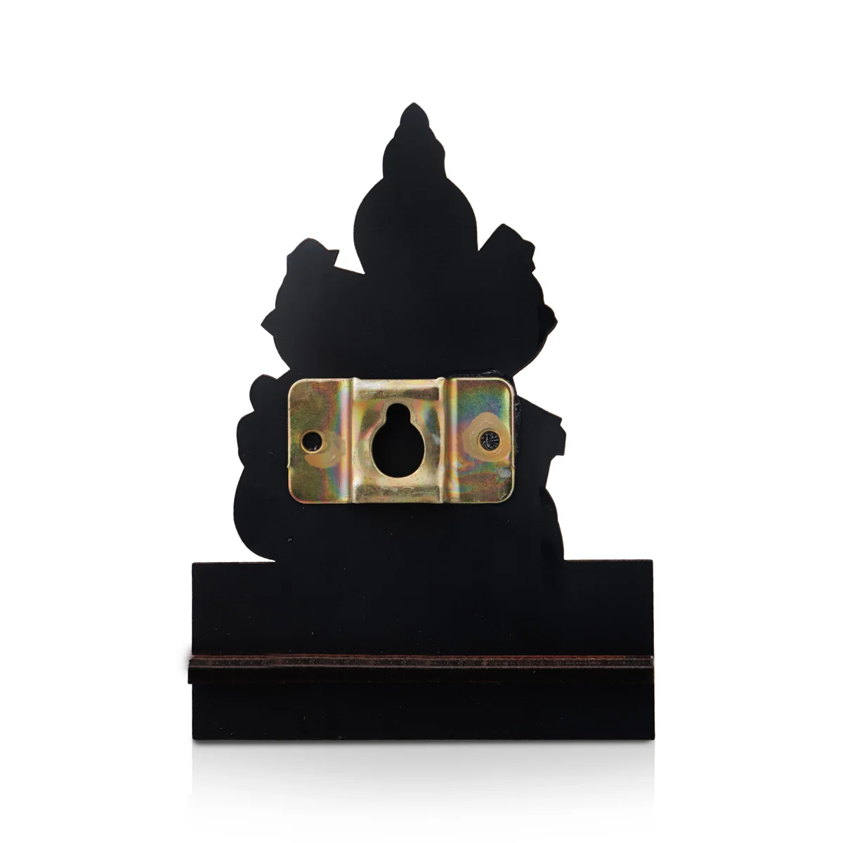 Sri Chakra Design Manai Palagai With Gajalakshmi Photo Frame - 4 x 3 Inches | Bajot With Picture Frame for Pooja - Image 5