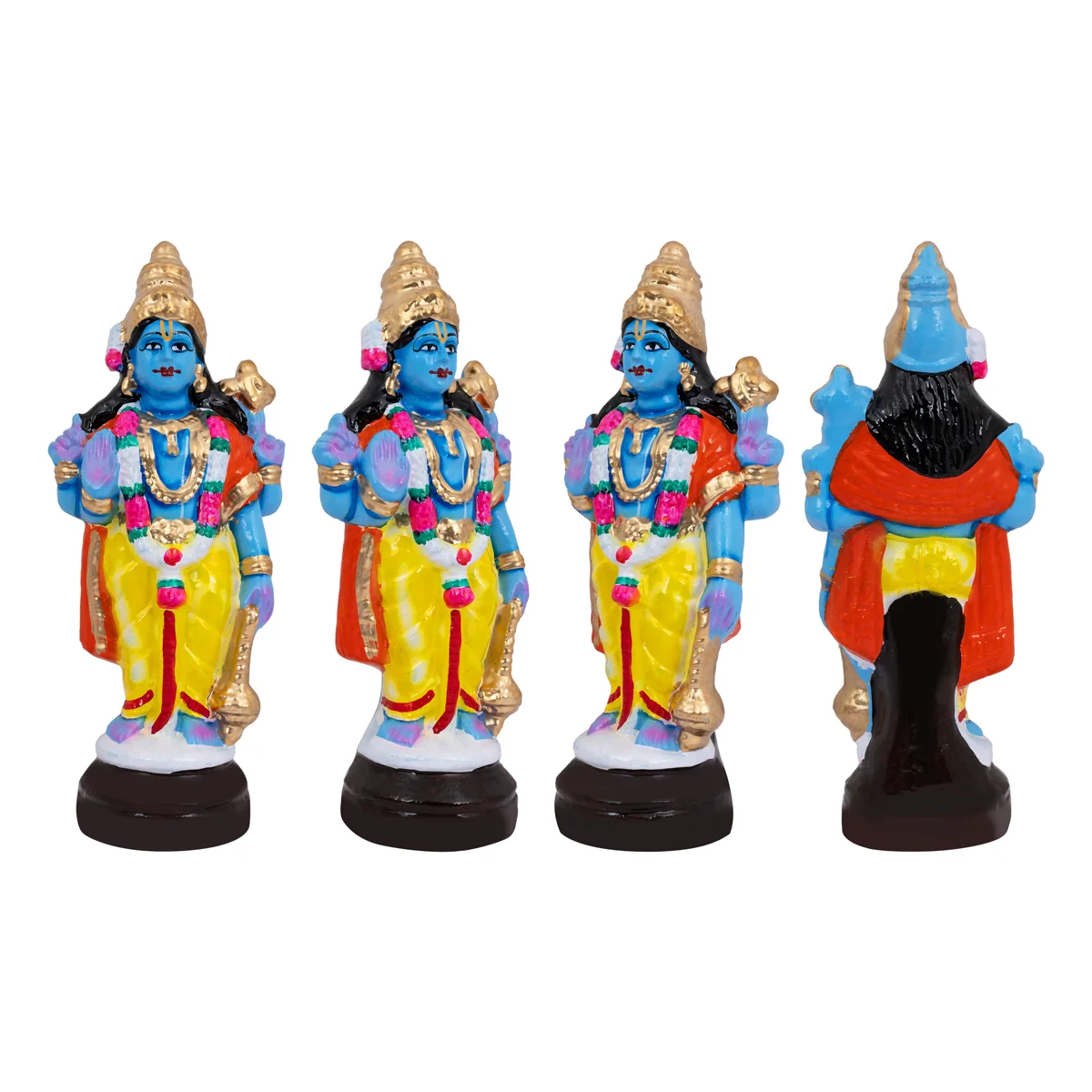 Gajendra Moksham Clay Golu Bommai Set - 10 X 16 Inches | Giri Golu Doll/ Navaratri Gombe/ Navratri Décor - Image 4