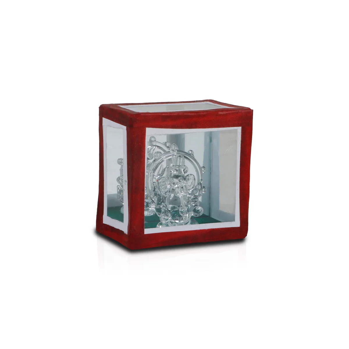 Ganapati Idol - 2.5 x 2.5 Inches | Vinayaka Statue/ Lucky Ganesha Statue for Home - Image 3