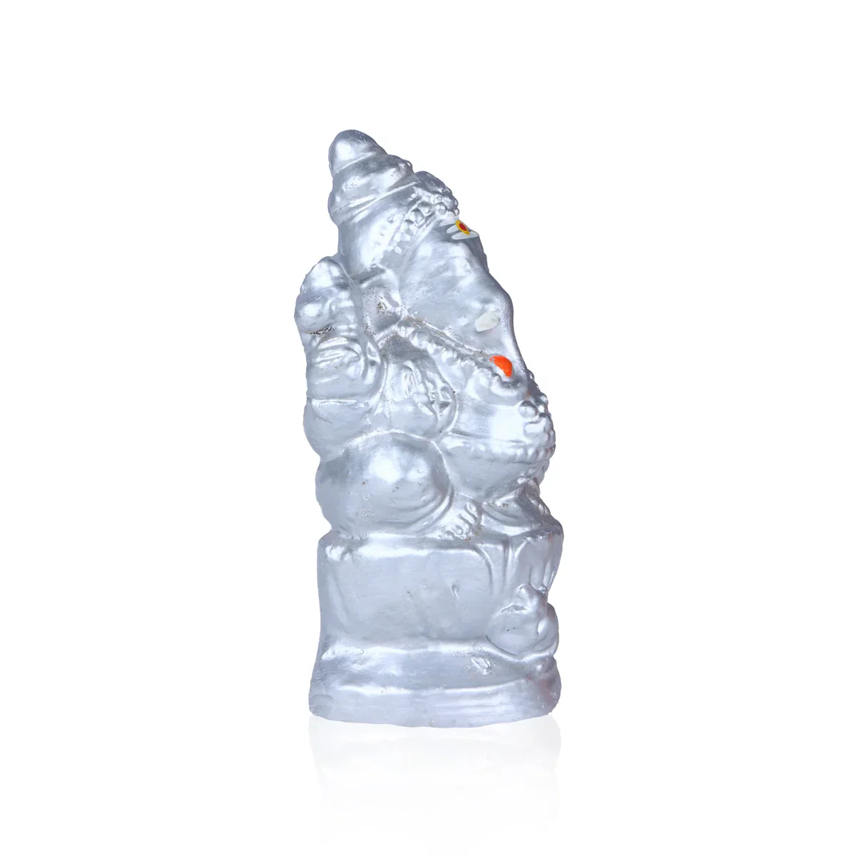 Ganapati Clay Golu Bommai - 6 x 3 Inches | Giri Golu Doll/ Navaratri Golu Bomma/Gombe/Bommai - Image 6