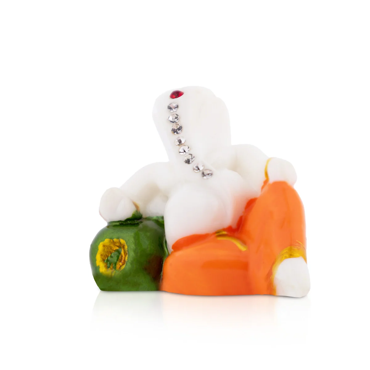 Ganesh Murti - 2 Inches | Ganpati Murti/ Vinayaka Idol For Pooja Room And Car Dashboard - Image 10