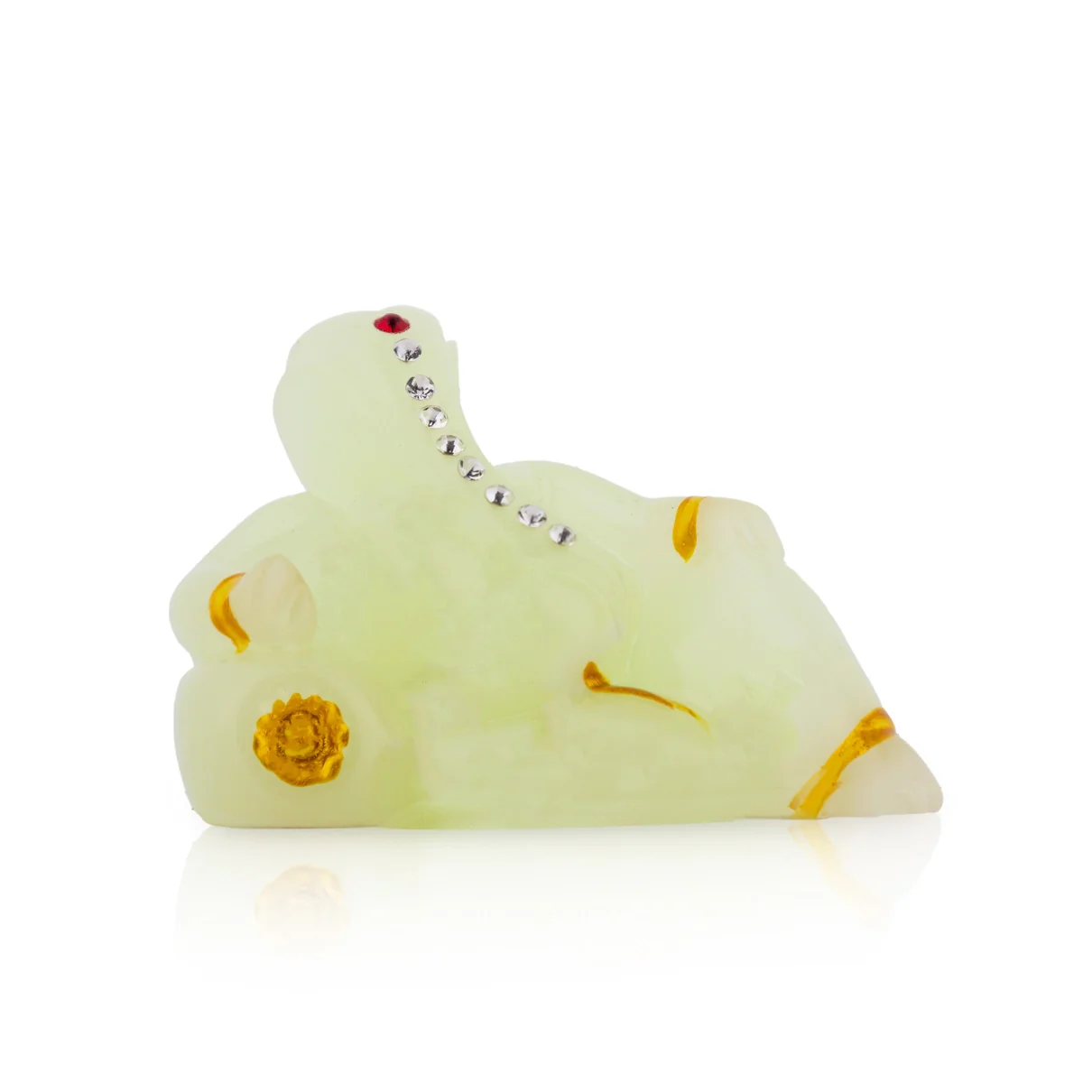 Ganesh Murti - 2 Inches | Ganpati Murti/ Vinayaka Idol For Pooja Room And Car Dashboard - Image 5