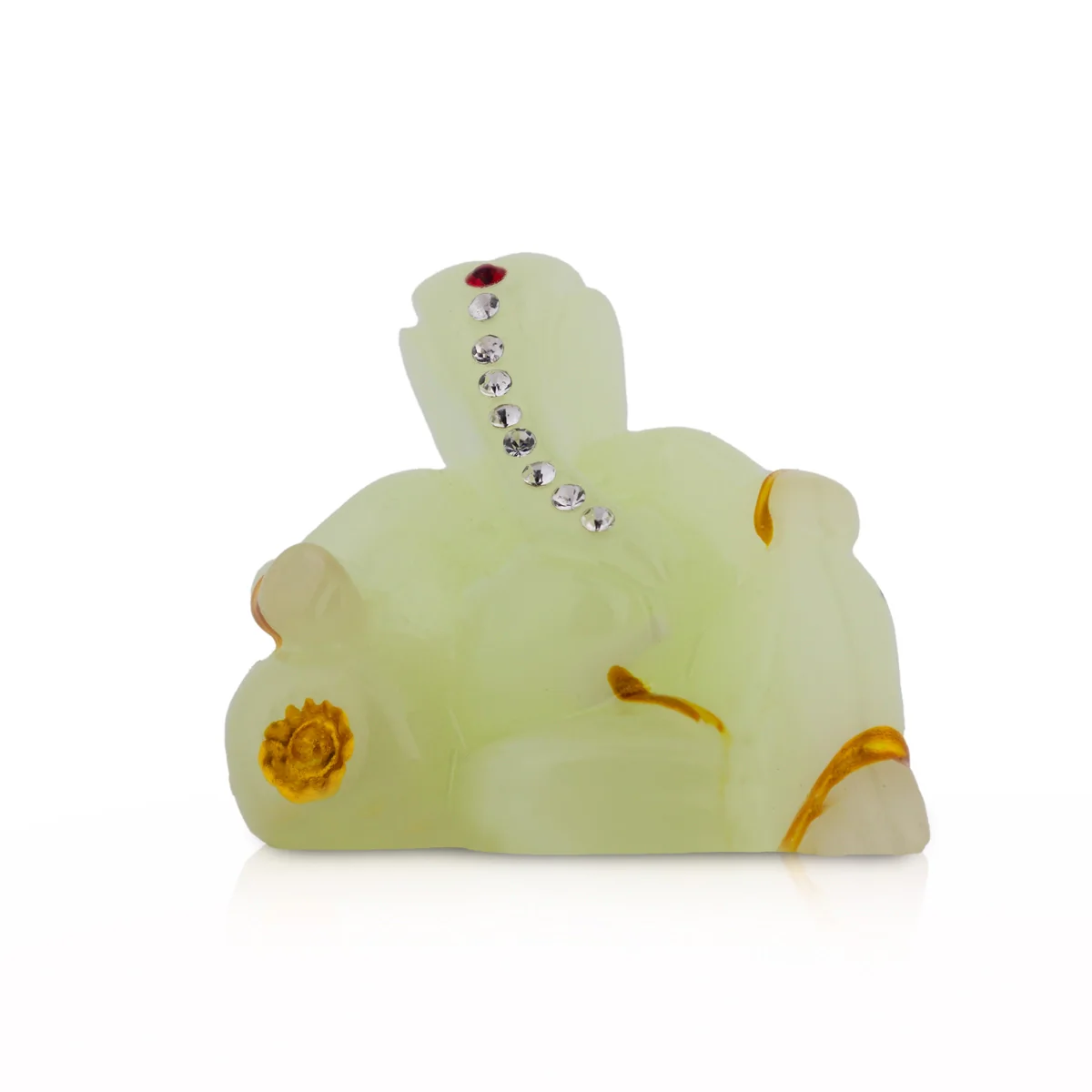 Ganesh Murti - 2 Inches | Ganpati Murti/ Vinayaka Idol For Pooja Room And Car Dashboard - Image 6