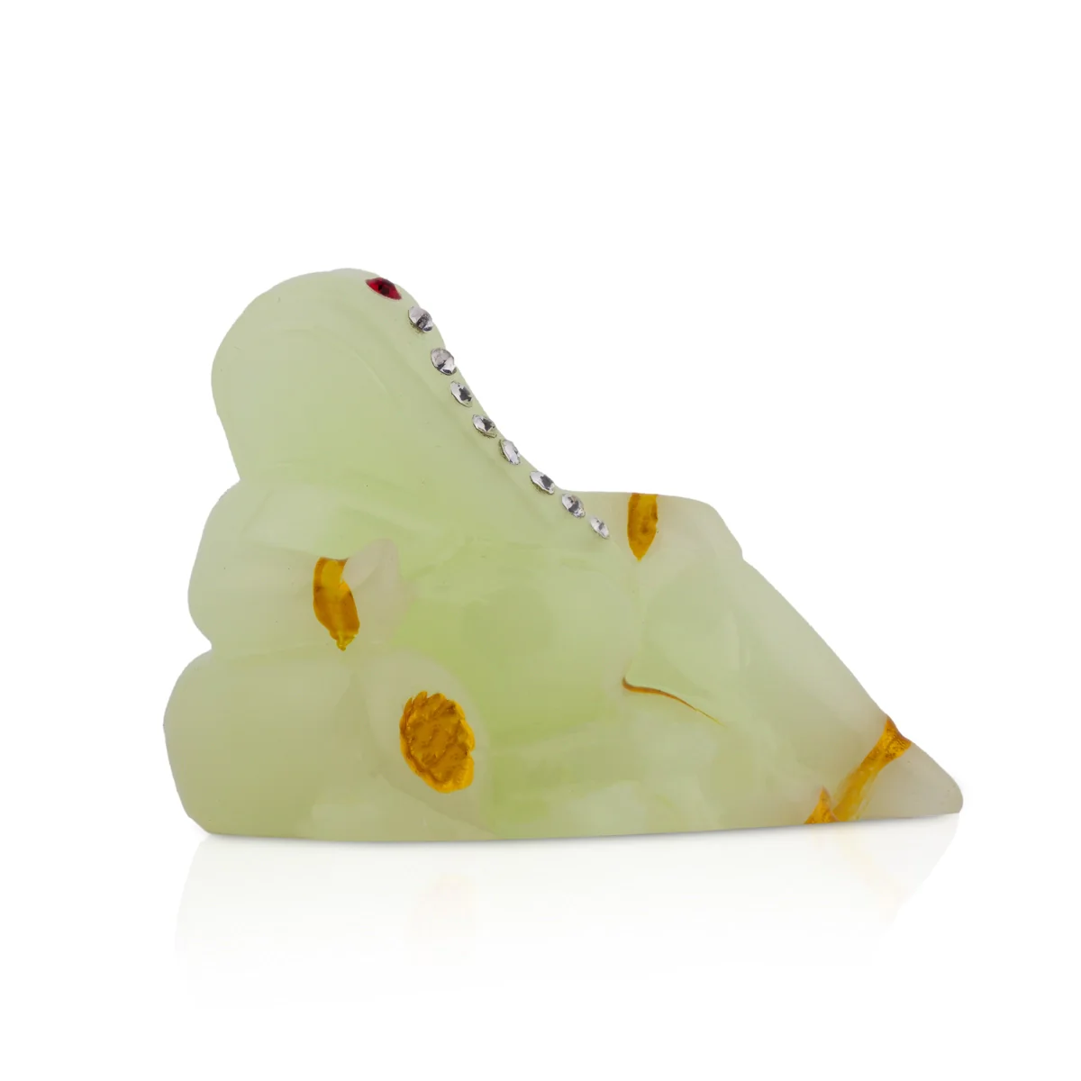 Ganesh Murti - 2 Inches | Ganpati Murti/ Vinayaka Idol For Pooja Room And Car Dashboard - Image 7
