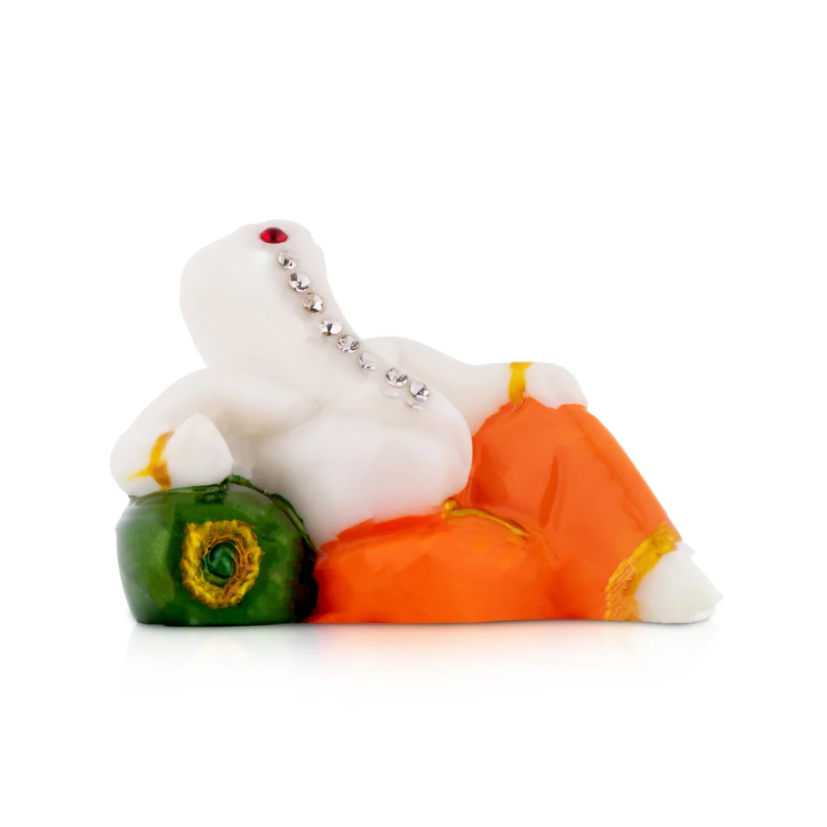 Ganesh Murti - 2 Inches | Ganpati Murti/ Vinayaka Idol For Pooja Room And Car Dashboard - Image 8
