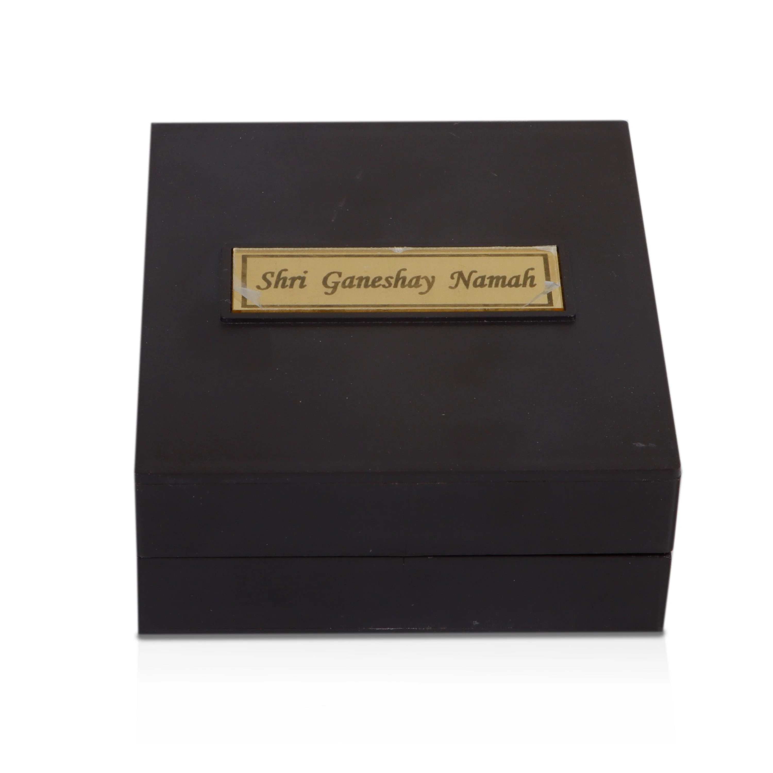 Ganesh Murti Design Pooja Box - 1.5 X 4 X 4.5 Inches | Puja Box/ Charan Paduka Box For Pooja And Gifting - Image 5
