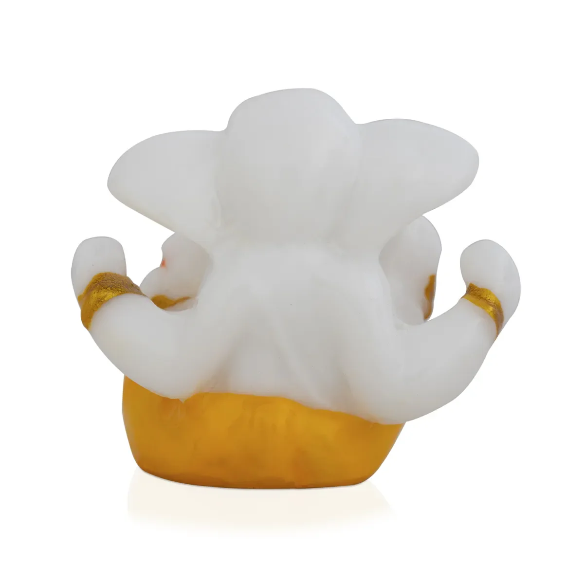 Ganesh Murti Sitting - 2 X 2.25 Inches | Mini Ganpati Idol/ Ganesha Statue For Home & Car Dashboard - Image 16