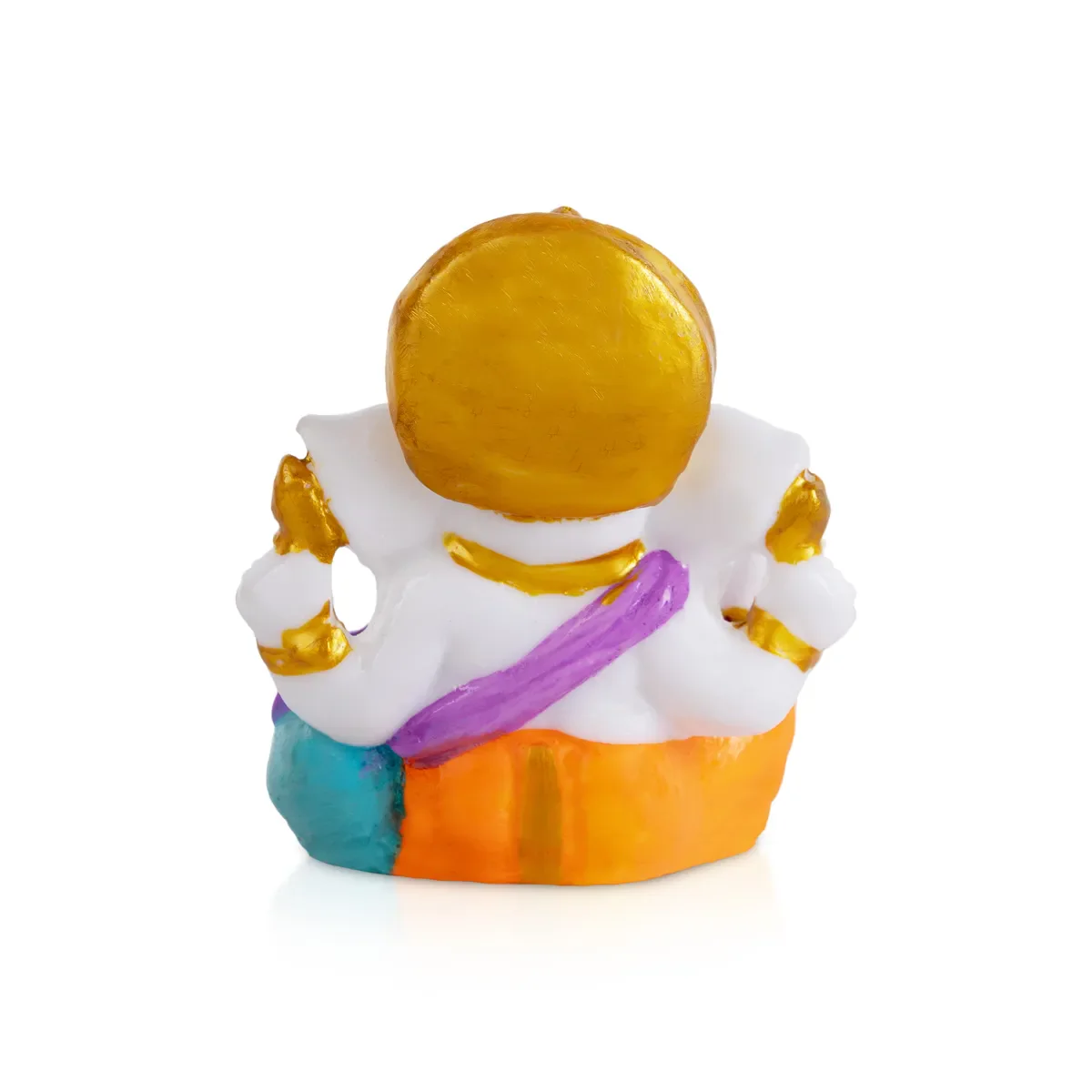 Ganesh Murti Sitting - 3 X 3 Inches | Mini Ganpati Idol/ Ganesha Statue For Home Decor - Image 20