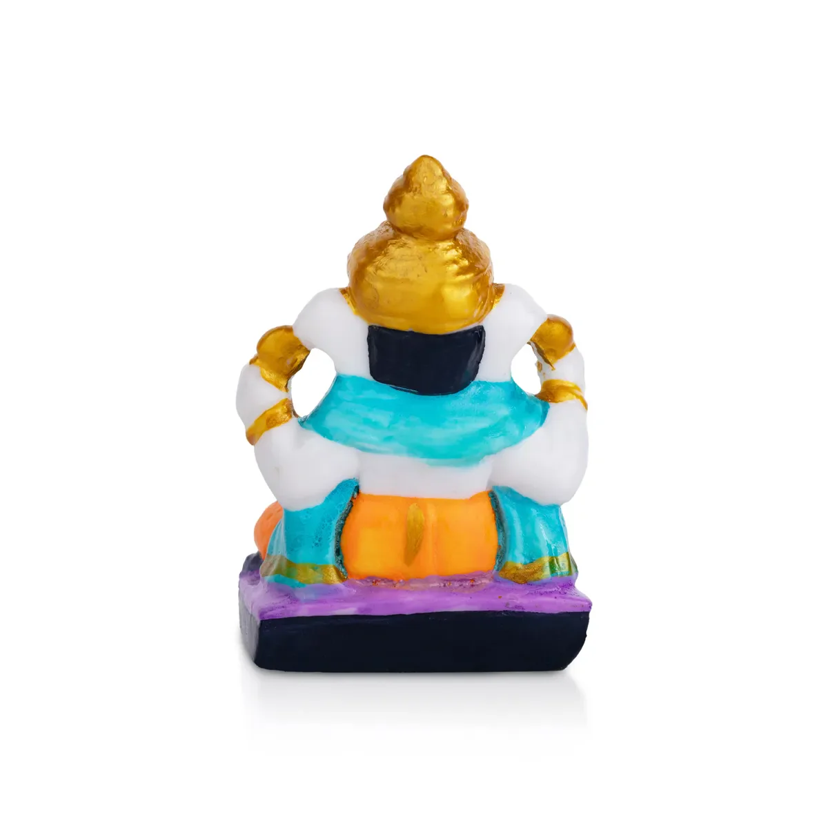 Ganesh Murti Sitting - 3 X 3 Inches | Mini Ganpati Idol/ Ganesha Statue For Home Decor - Image 23