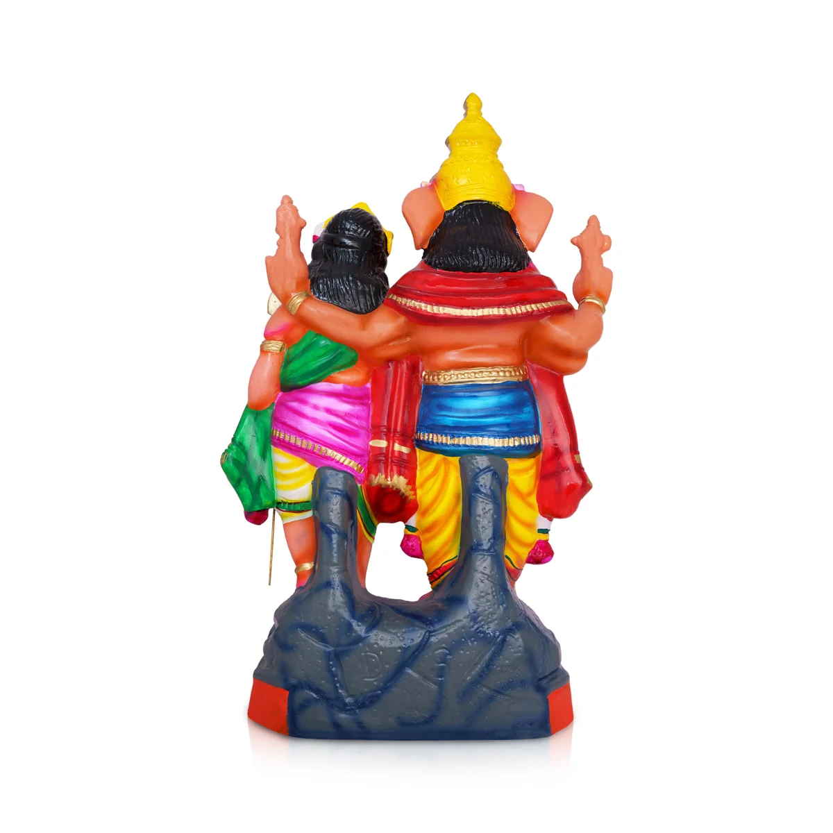 Ganesh Muruga Paper Mache Golu Bommai - 24 X 11 Inches | Giri Golu Doll/ Navaratri Gombe/ Navratri Decor - Image 4