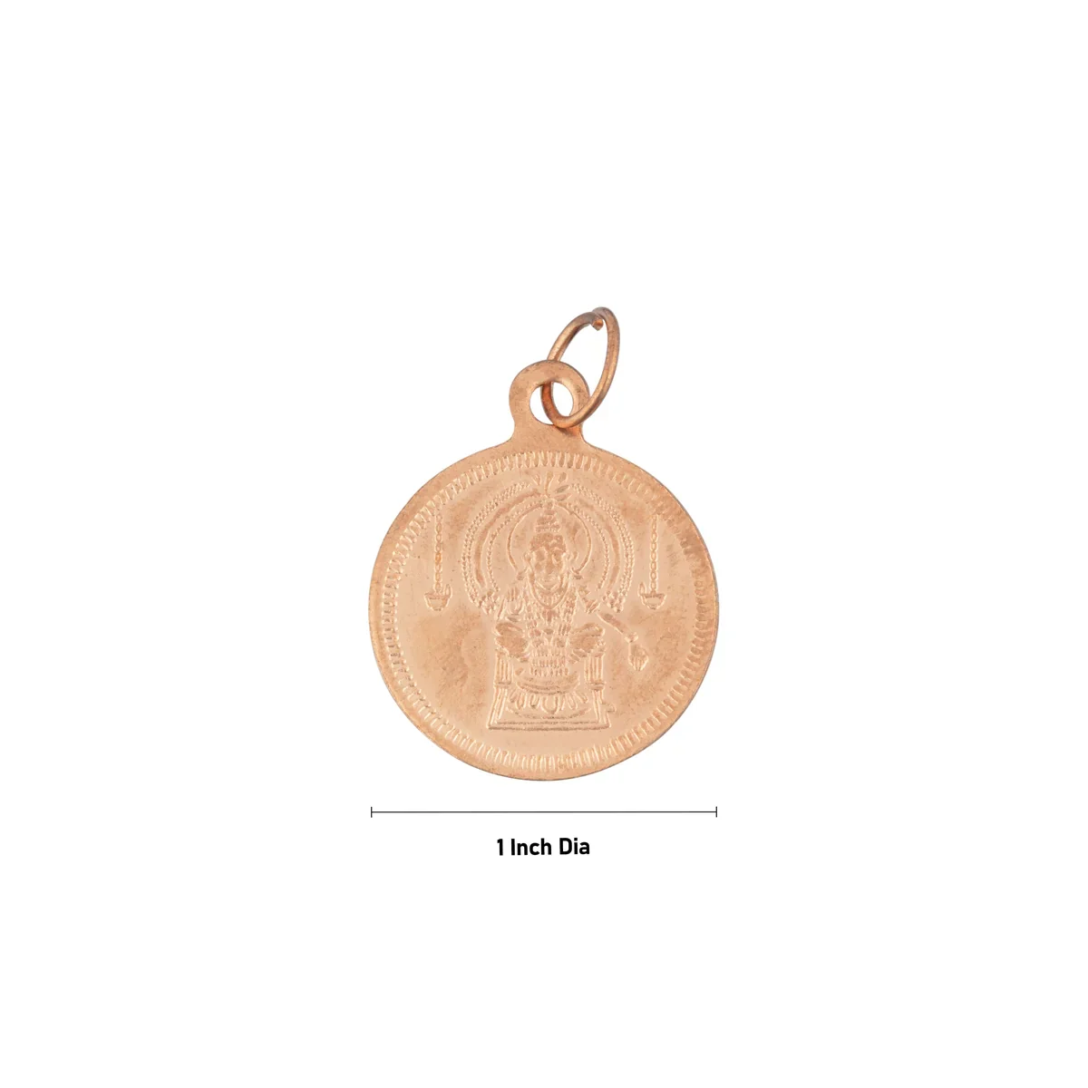 Ganesha Ayyappan Dollar - 1 Inch | Pendant/ Ayyappan Locket for Men & Women - Image 3