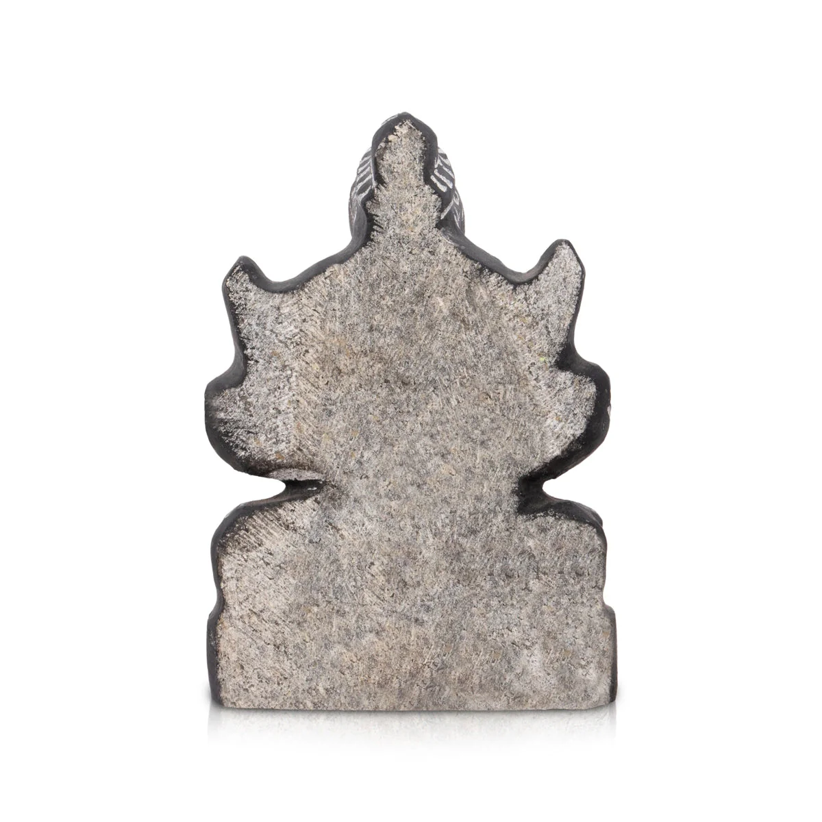 Ganesh Murti - 4 x 2.75 Inches | Black Stone Vinayagar Idol/ Ganpati Murti for Pooja - Image 5