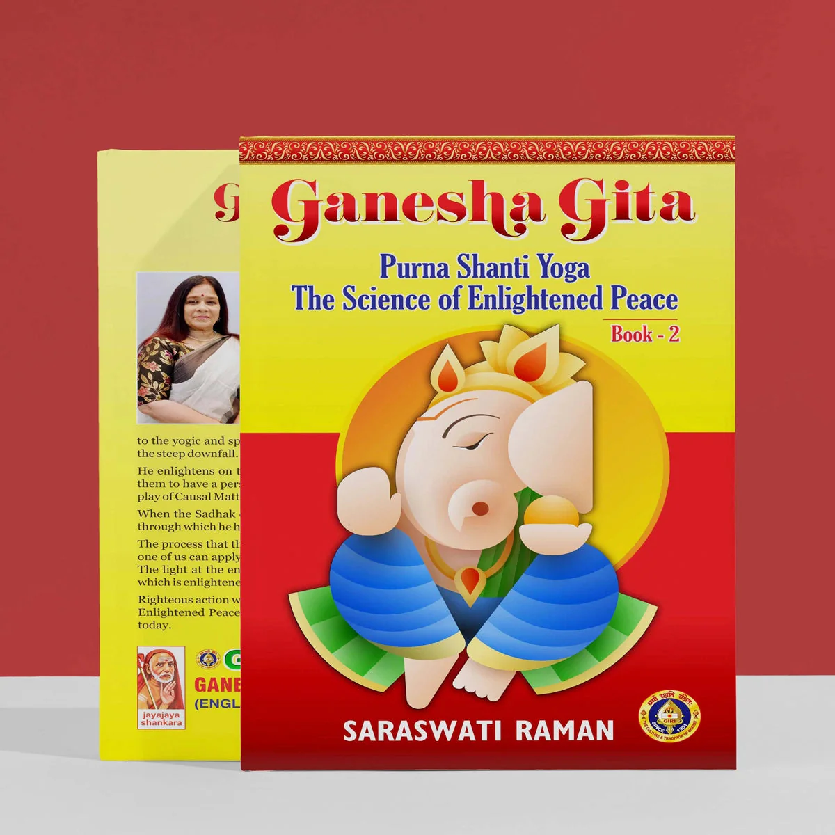 Ganesha Gita - 2 Volumes Set - English | by Saraswati Raman/ Purna Shanti Yoga The Science Of Enlightened Peace - Image 3