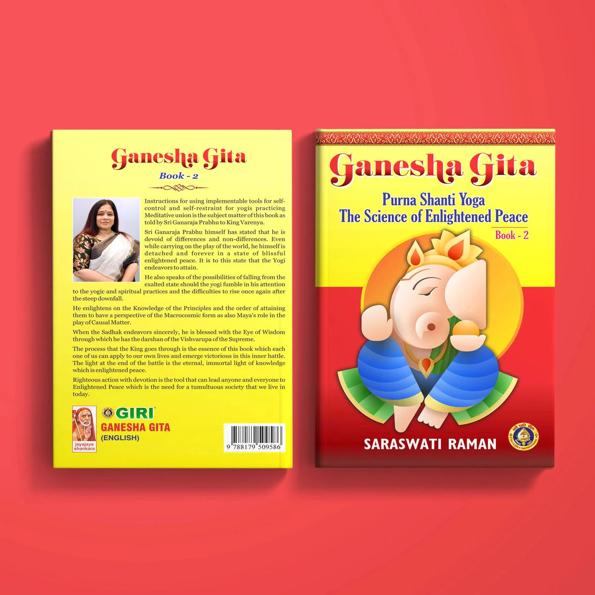 Ganesha Gita - 2 Volumes Set - English | by Saraswati Raman/ Purna Shanti Yoga The Science Of Enlightened Peace - Image 4