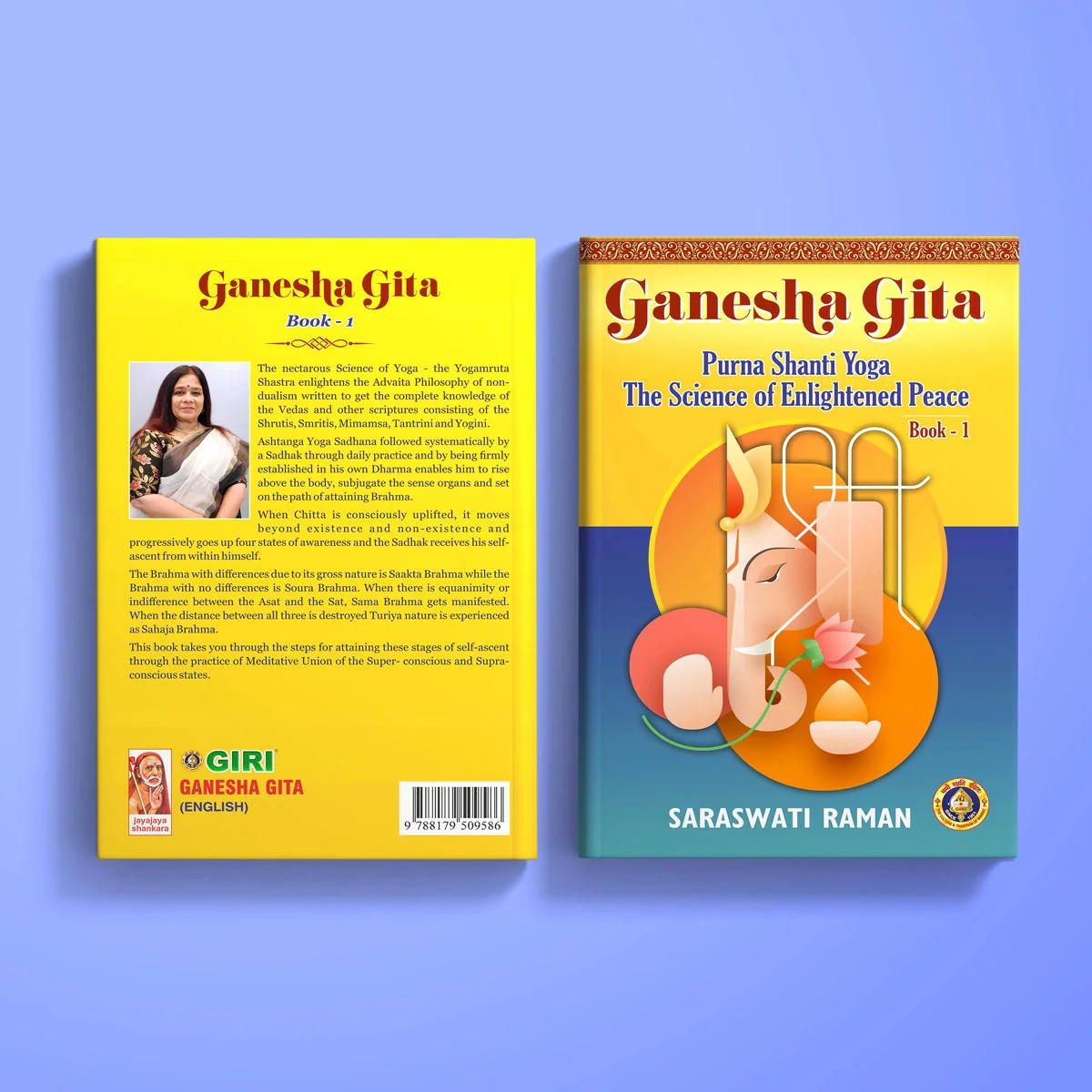 Ganesha Gita - 2 Volumes Set - English | by Saraswati Raman/ Purna Shanti Yoga The Science Of Enlightened Peace - Image 5