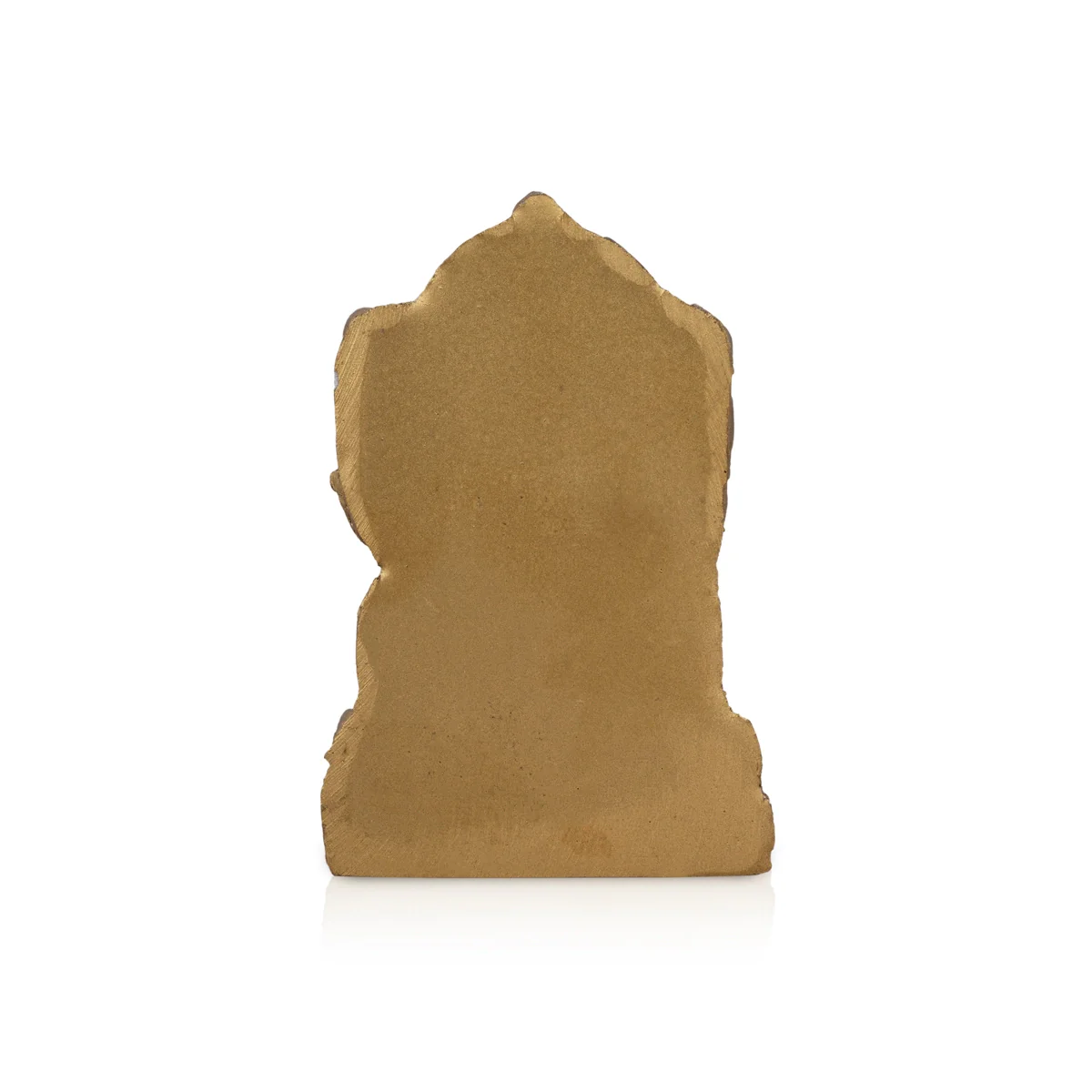 Ganesh Murti - 3 x 2 Inches | Resin Statue/ Gold Polish Ganpati Murti for Pooja/ 80 Gms Approx - Image 5