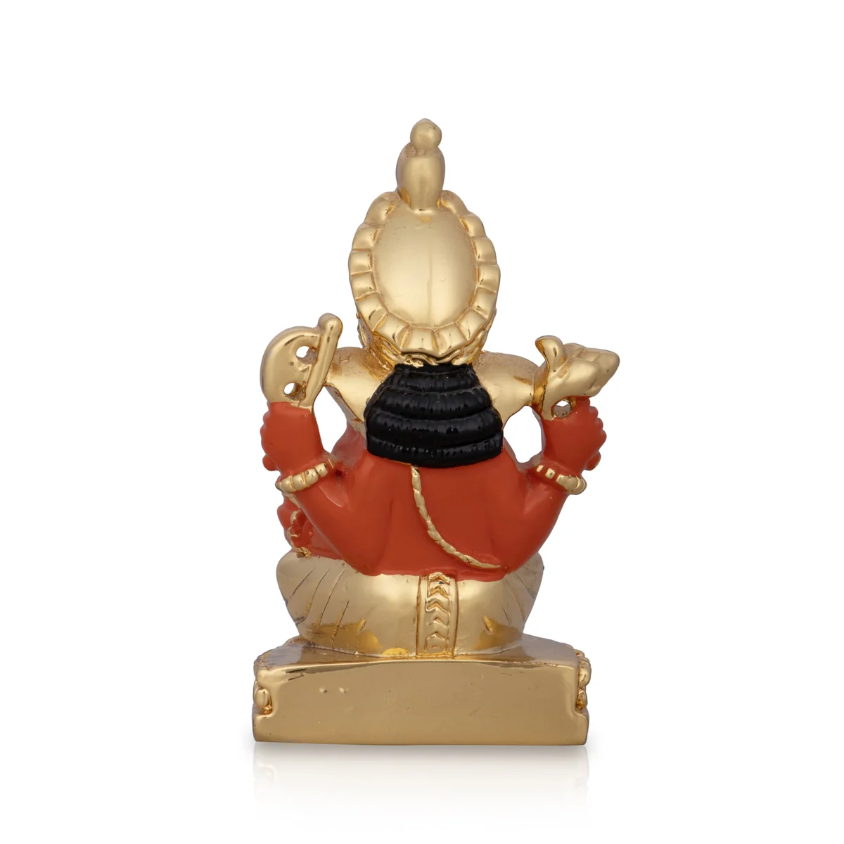 Ganesh Murti - 3 x 2 Inches | Sitting Ganpati Murti/ Ceramic Sculpture for Pooja - Image 10