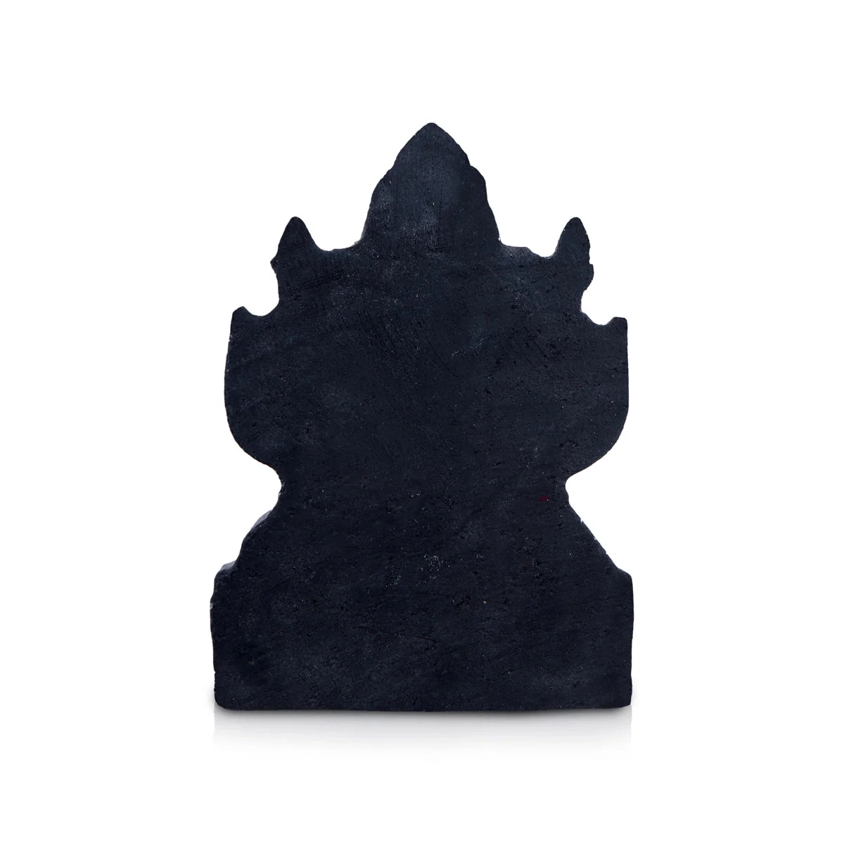 Ganesh Murti Sitting On Base - 3.5 x 2.5 Inches | Soft Stone Ganapati Murti/ Vinayagar Idol for Pooja - Image 5