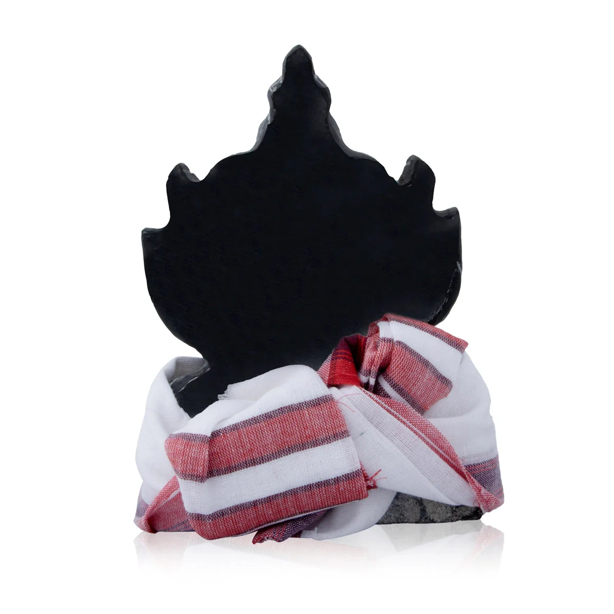 Ganesha Vastra - 10 x 7 Inches | Half White with Red Ganapathi Towel/ Cotton Angavastra for Deity - Image 5