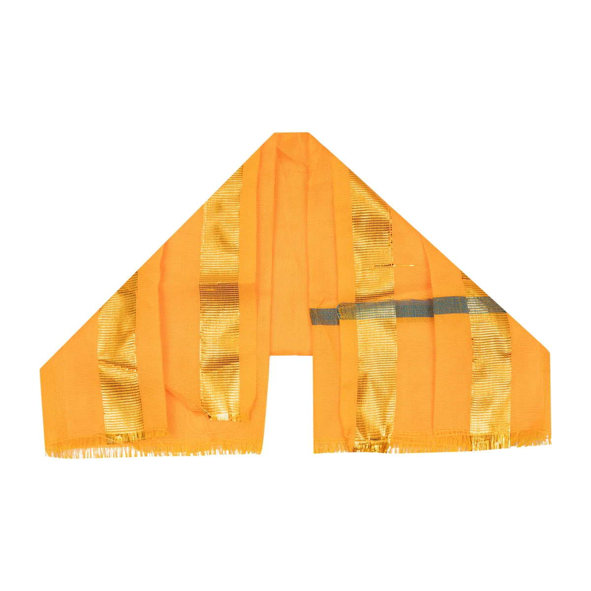 Ganpati Vastra Pair - 1 Mtr | Jari Border Design Ganpati Dhoti/ Ganesh Vastra/ Pillaiyar Thundu For Deity