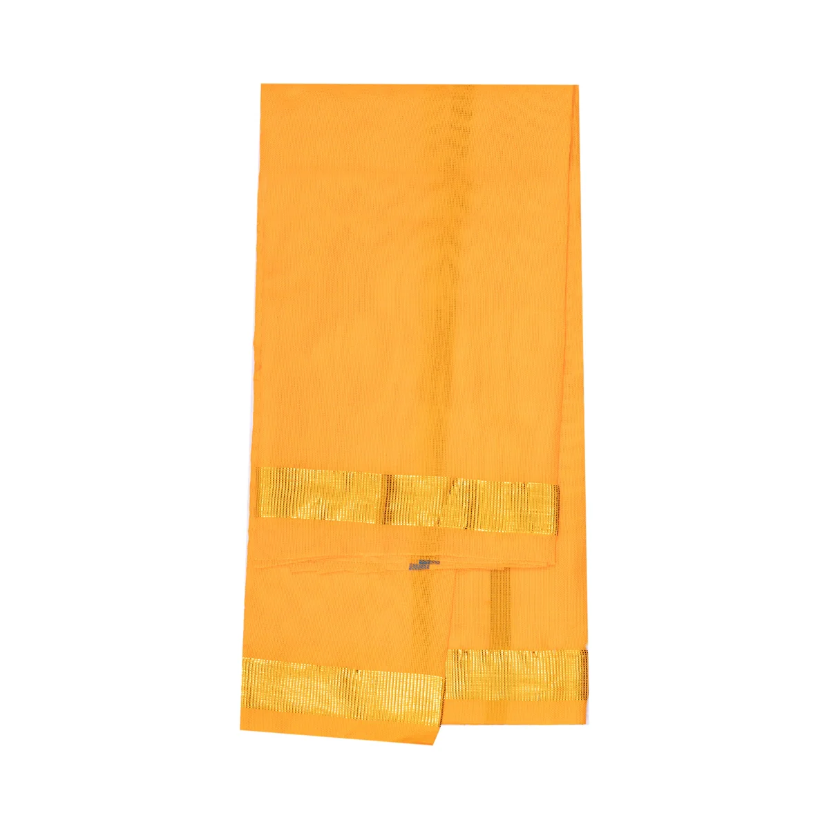 Ganpati Vastra Pair - 1 Mtr | Jari Border Design Ganpati Dhoti/ Ganesh Vastra/ Pillaiyar Thundu For Deity - Image 3