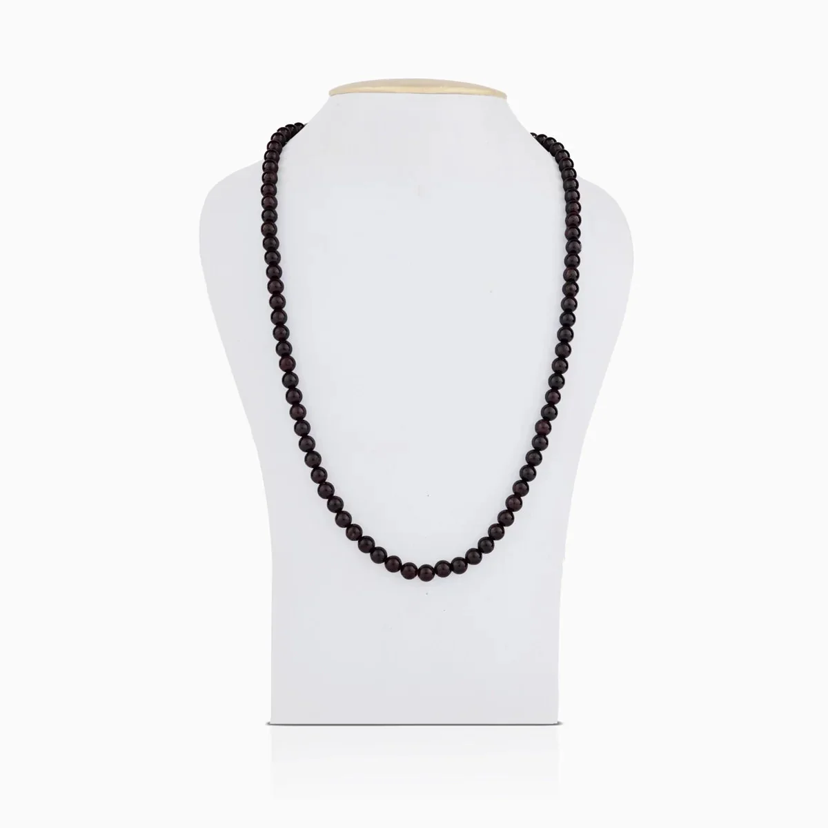 Garnet Mala - 17 Inches | Garnet Stone Mala/ Garnet Mala Beads For Passion And Energetic Rejuvenation - Image 3