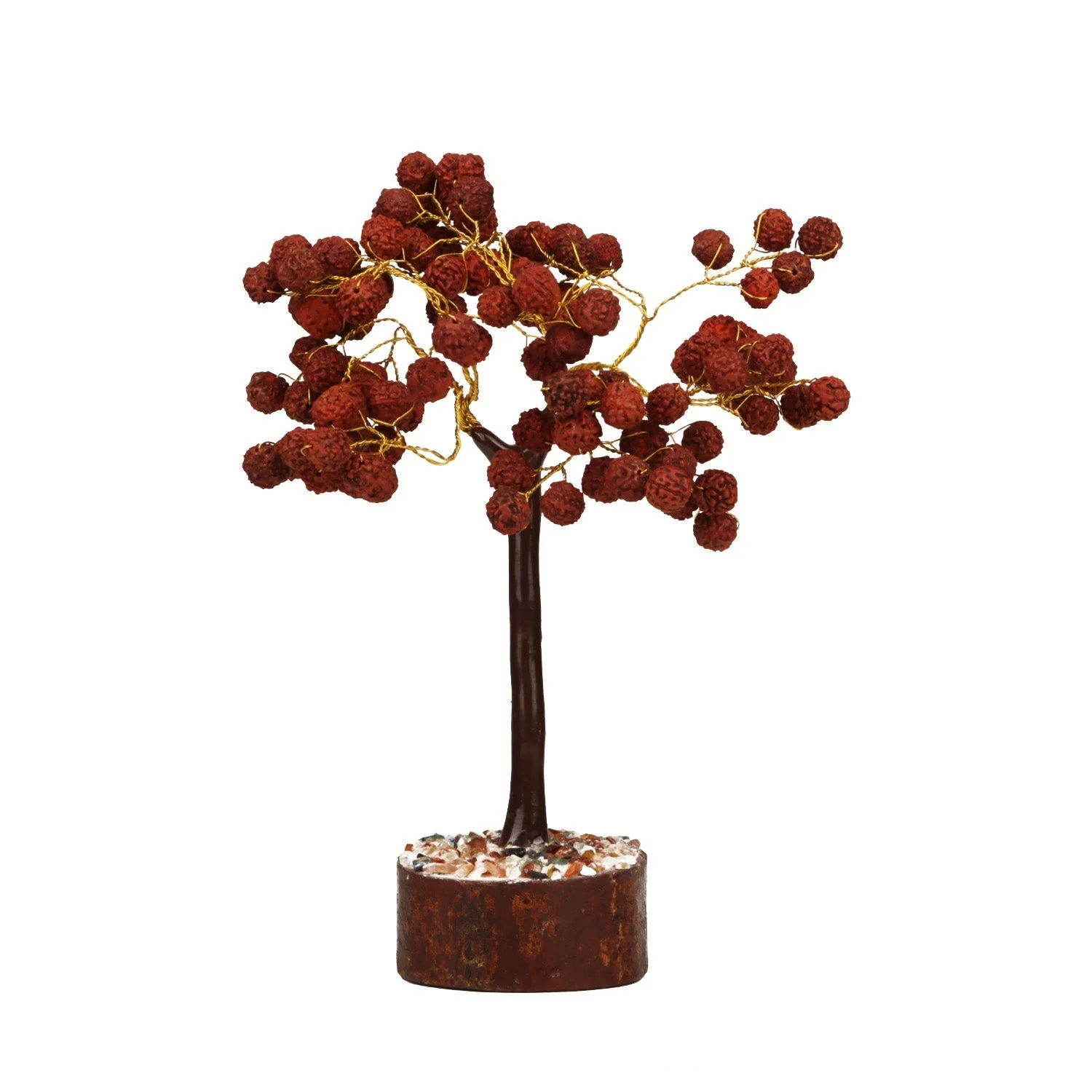 Gem Tree - 7.5 x 4 Inches | 100 Beads/ Crystal Tree/ Gemstone Tree for Good Luck and Reiki Healing - Image 4
