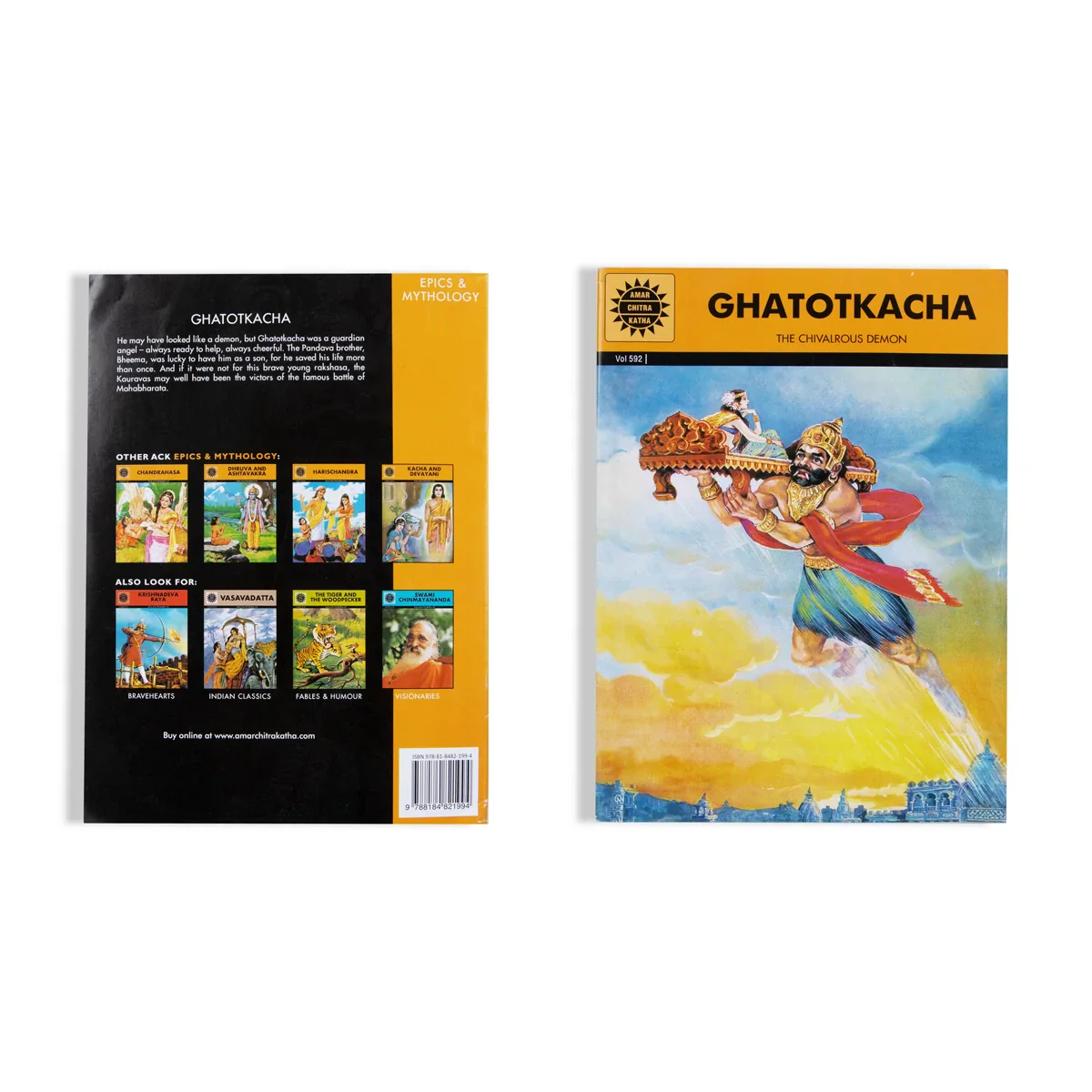 Ghatotkacha - The Chivalrous Demon - English | Story Book - Image 2