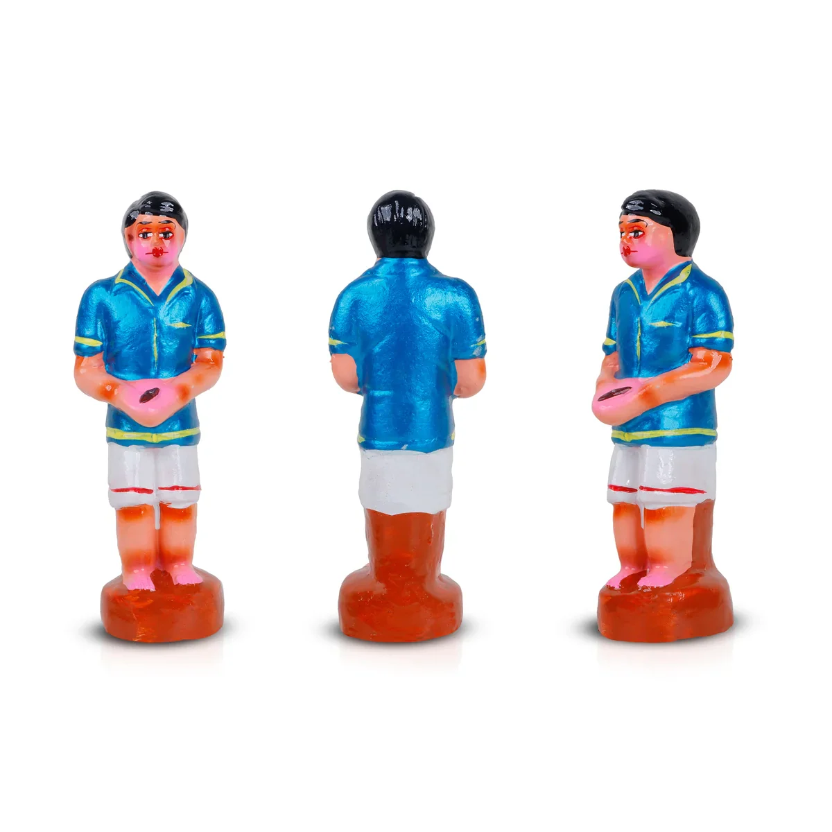 Gilli Clay Golu Bommai Set - 6.5 x 2.5 Inches | Giri Golu Doll/ Navaratri Golu Bomma/Gombe/Bommai - Image 3