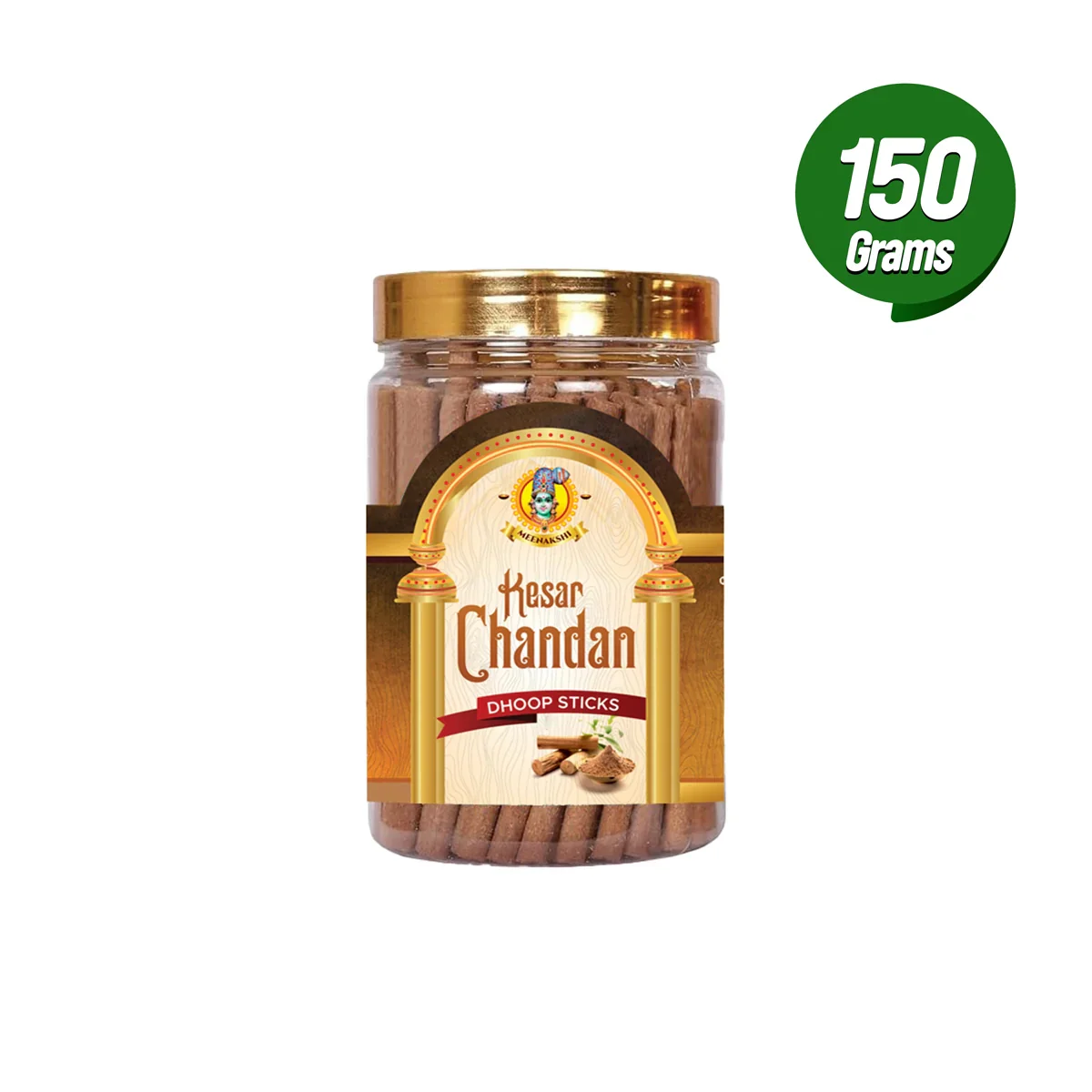 Giri Dhoop Stick Kesar Chandan - 150 Gms | Sambrani Dhoop/ Dhoop Batti for Pooja - Image 3