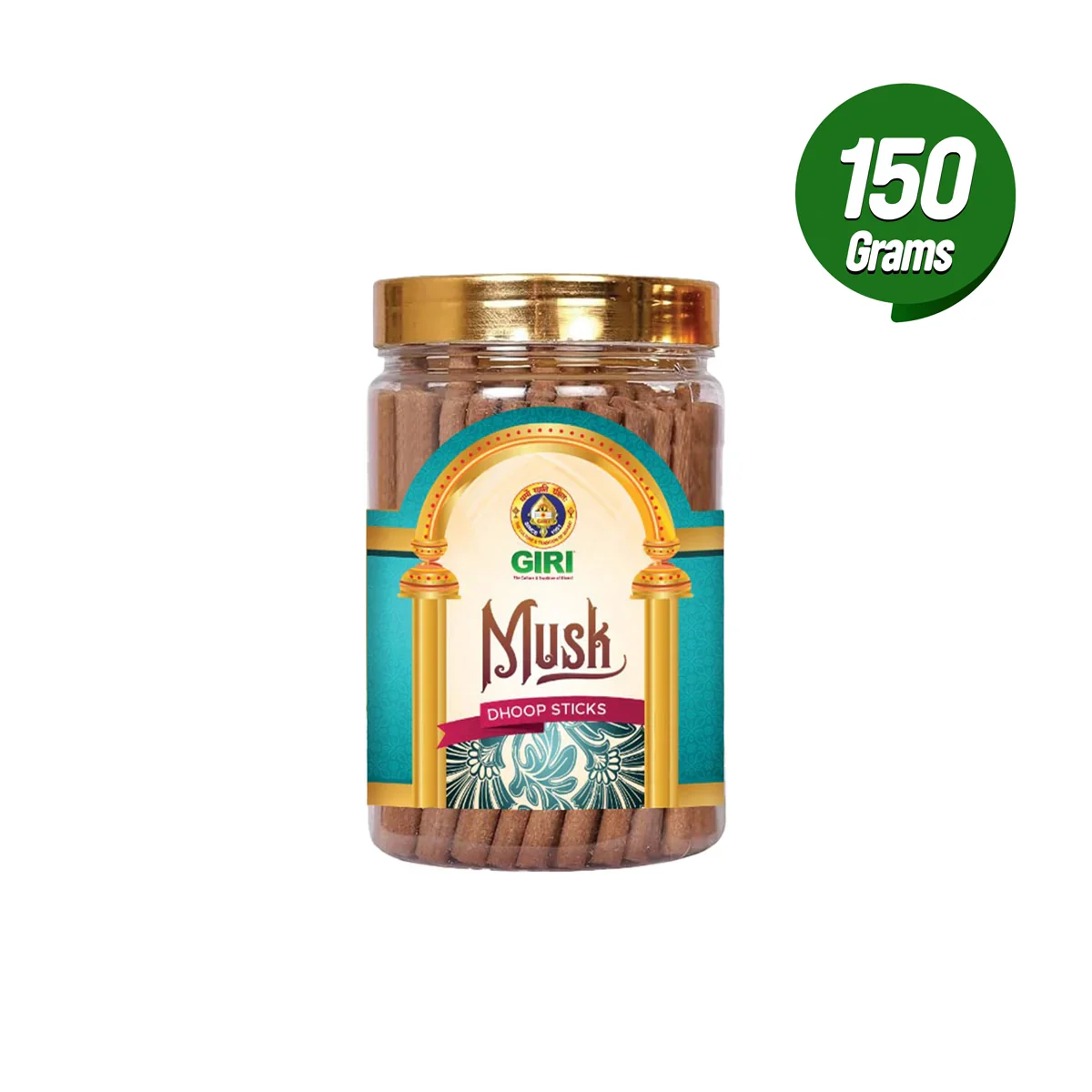 Giri Dhoop Stick Musk - 150 Gms | Sambrani Dhoop/ Dhoop Batti for Pooja - Image 3