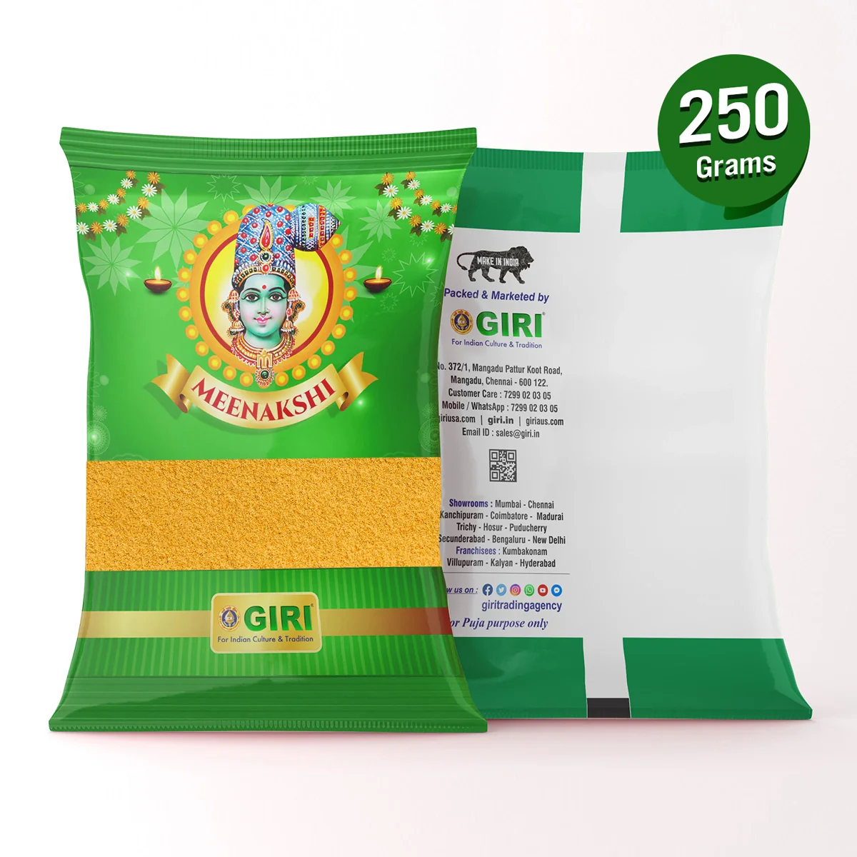 Giri Divine Pooja Powder | Chandan Powder Tilak/ Pooja Chandan Powder for Abhishekam - Image 3