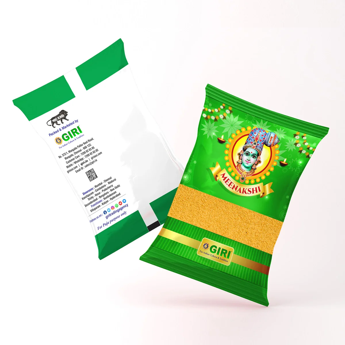 Giri Divine Pooja Powder | Chandan Powder Tilak/ Pooja Chandan Powder for Abhishekam - Image 5