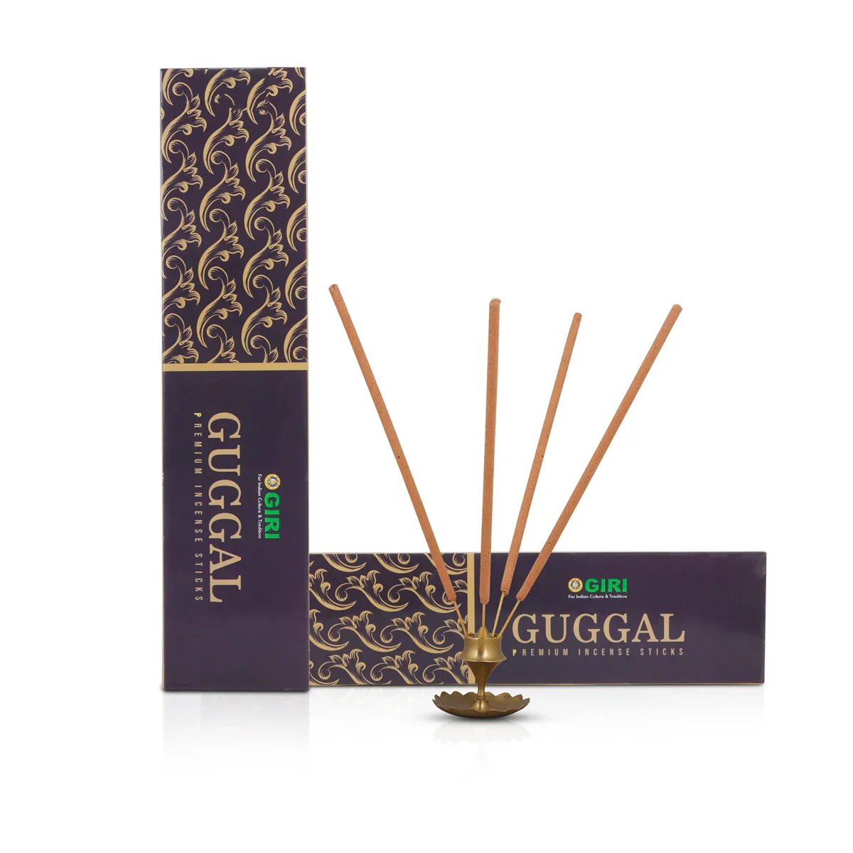 Giri Guggal Premium Incense Sticks - 50 Gms | Agarbatti/ Agarbathi for Pooja