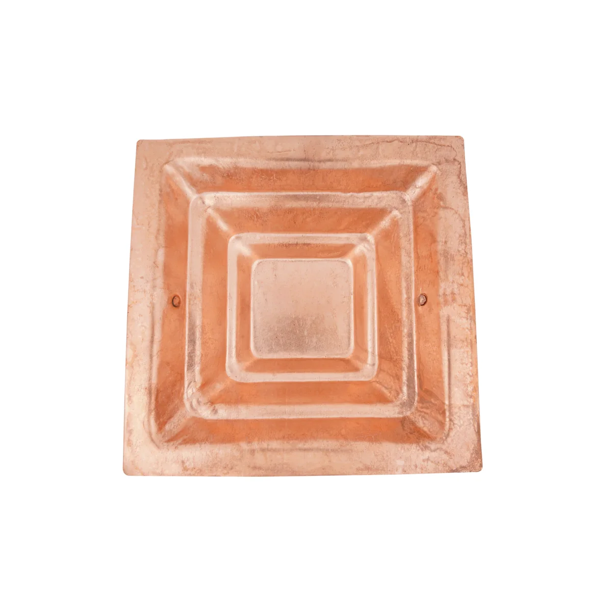 Giri Havan Kund Without Stand - 10 x 10 Inches | Copper Agnihotra/ Hawan Kund With Handle for Homam - Image 4