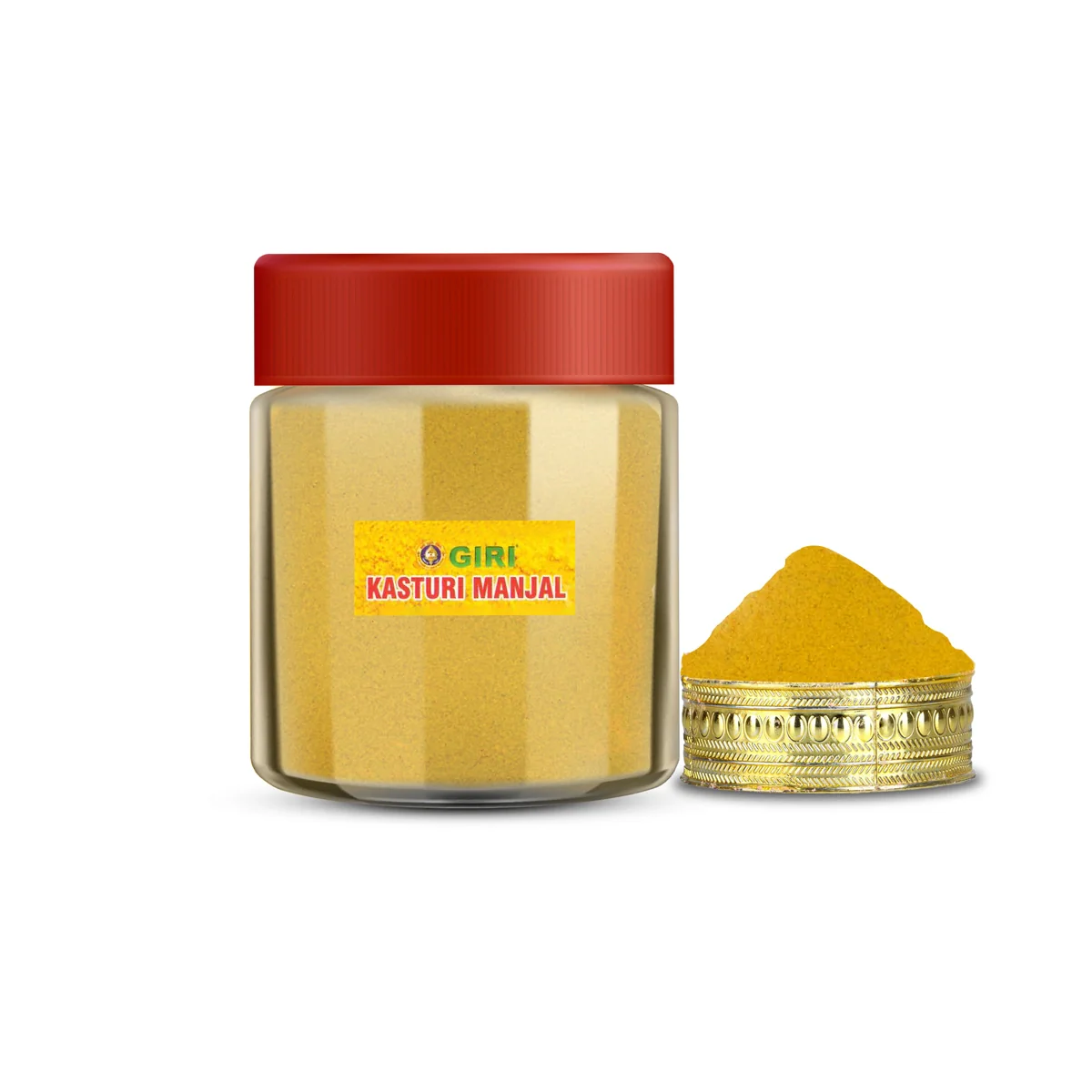 Giri Kasturi Turmeric Powder | Kasturi Haldi Powder/ Yellow Colour/ Kasturi Powder for Pooja - Image 4