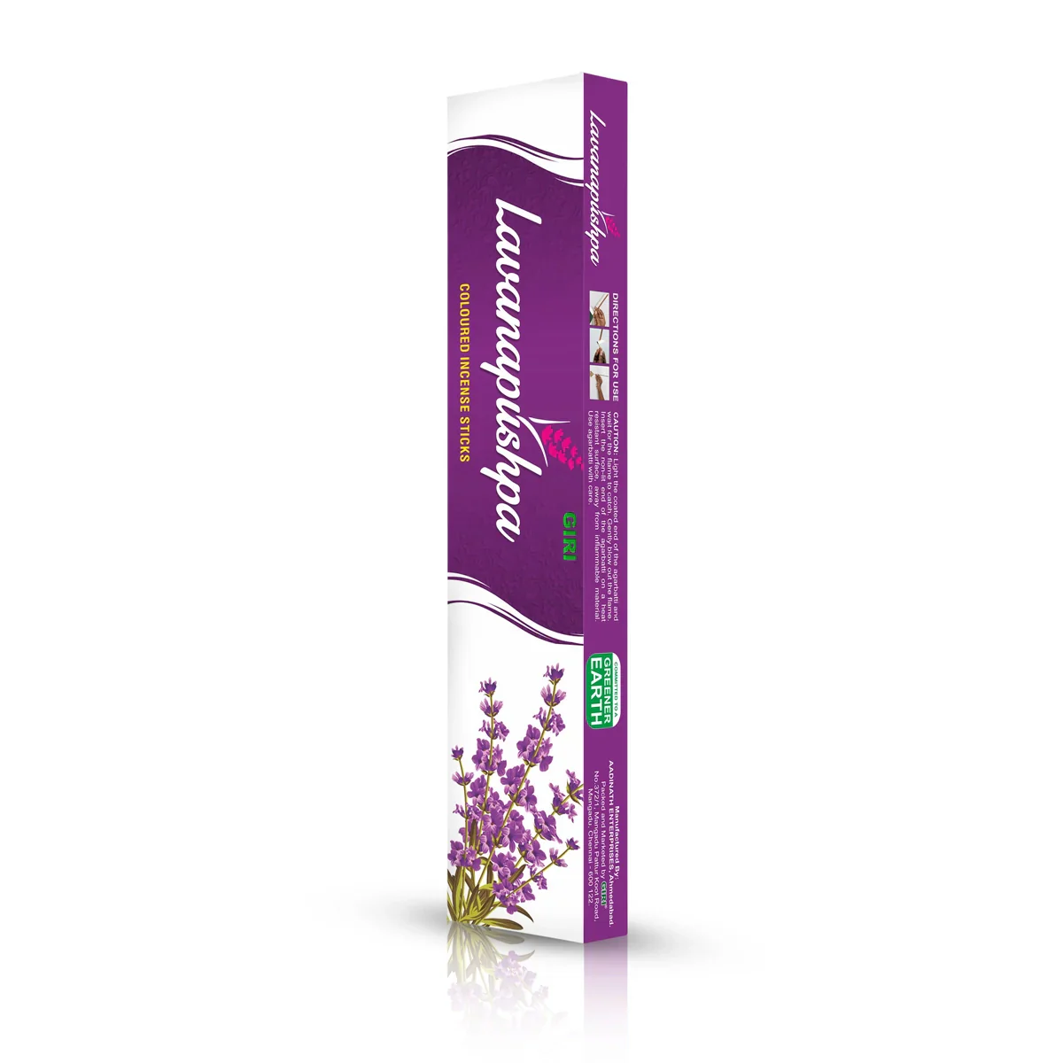 Giri Lavanapushpa Incense Sticks - 25 Sticks | Fresh Fragrance Agarbathi/ Agarbatti for Pooja - Image 4