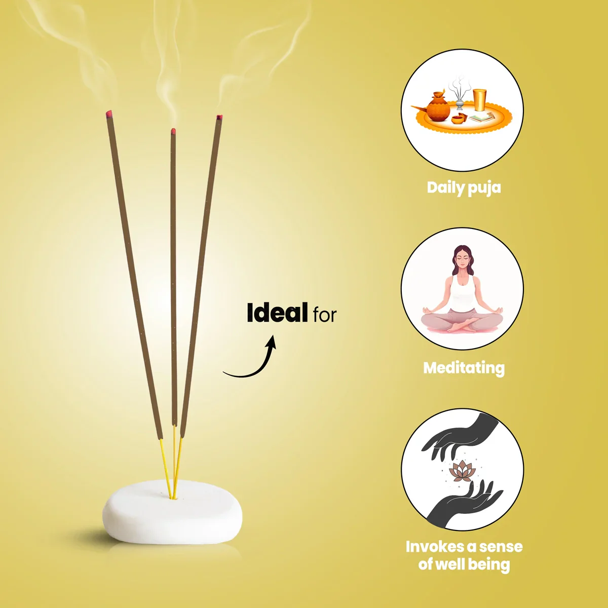 Giri Nagchampa Premium Agarbathi | Incense Sticks/ Agarbatti for Pooja - Image 5