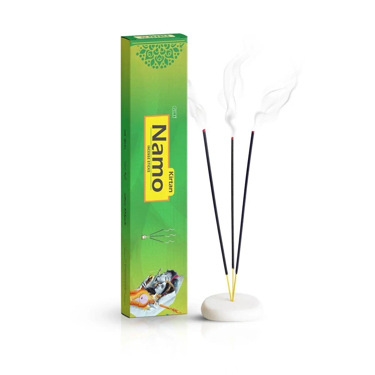 Giri Namo Kirtan Incense Sticks - 10 Sticks | Agarbatti/ Agarbathi for Pooja - Image 2