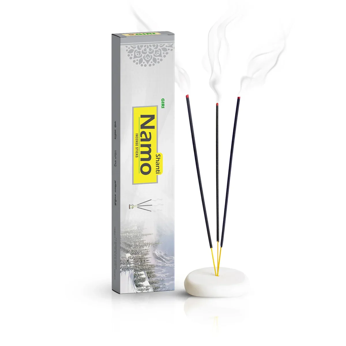 Giri Namo Shanthi Incense Sticks - 50 Sticks | Fresh Fragrance Agarbathi/ Agarbatti for Pooja - Image 2