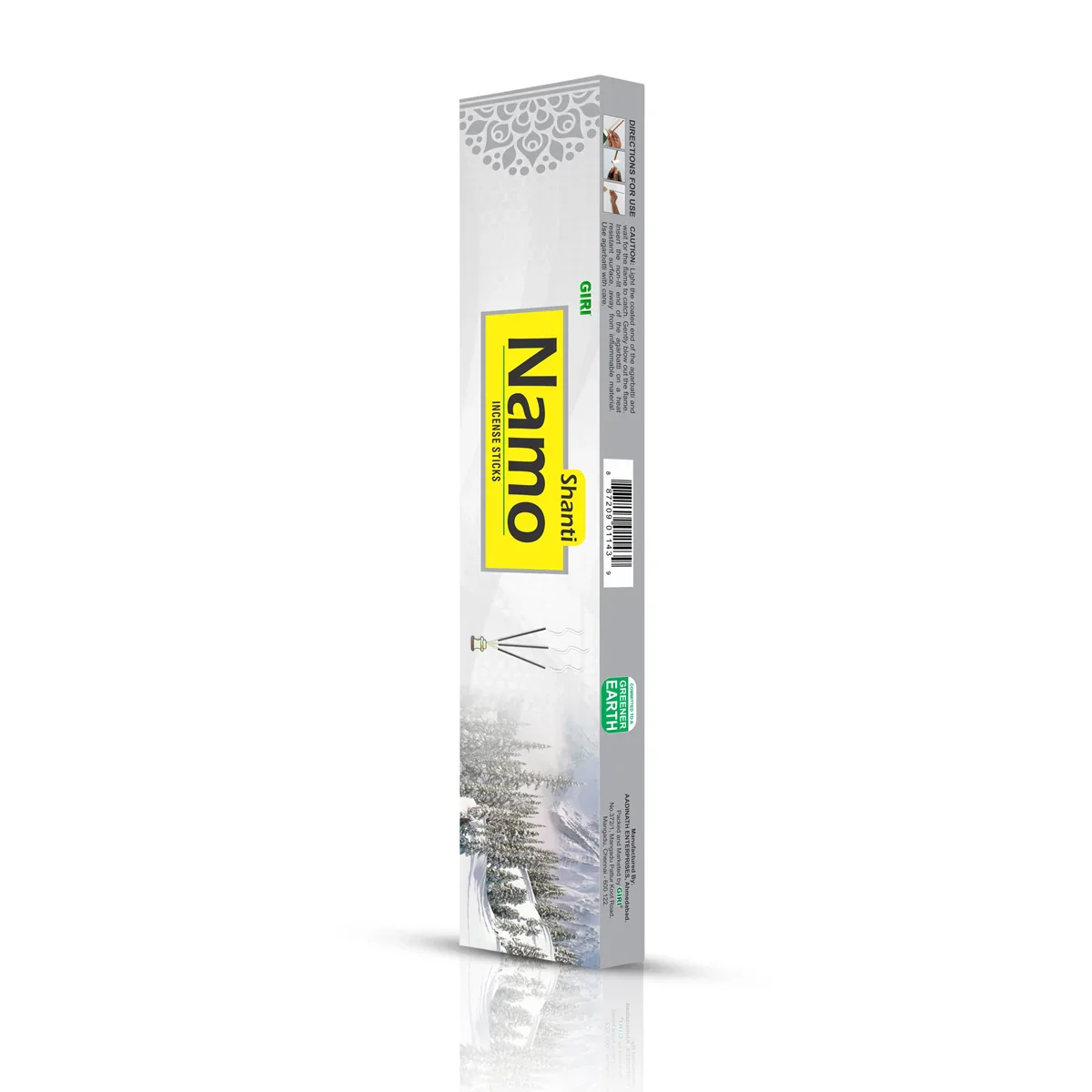 Giri Namo Shanthi Incense Sticks - 50 Sticks | Fresh Fragrance Agarbathi/ Agarbatti for Pooja - Image 4