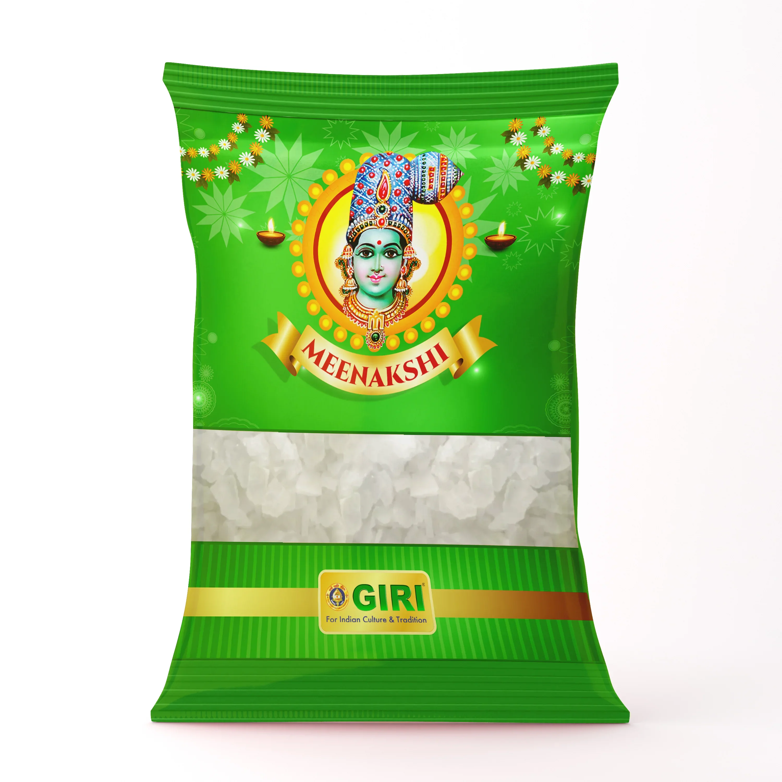 Giri Pachai Karpooram - 250 Gms | Kapoor/ Camphor/ Kapur For Pooja, Aarti, And Spiritual Purification Rituals