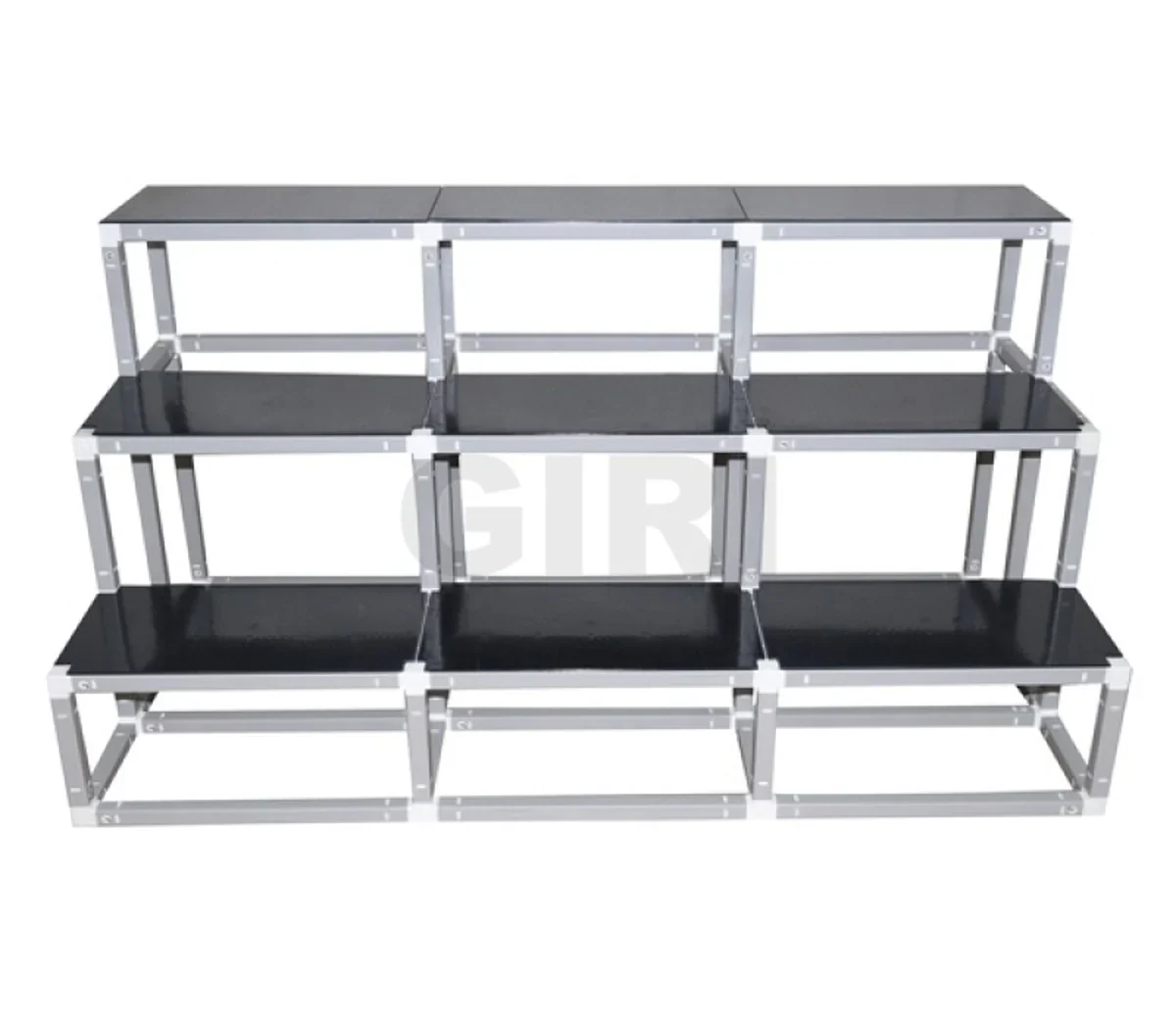 Giri Plastic Golu Padi - 3T | 3 Triple Golu Stand/ Multi Purpose Navratri Golu Rack/ 27 x 52 x 25 Inches - Image 4