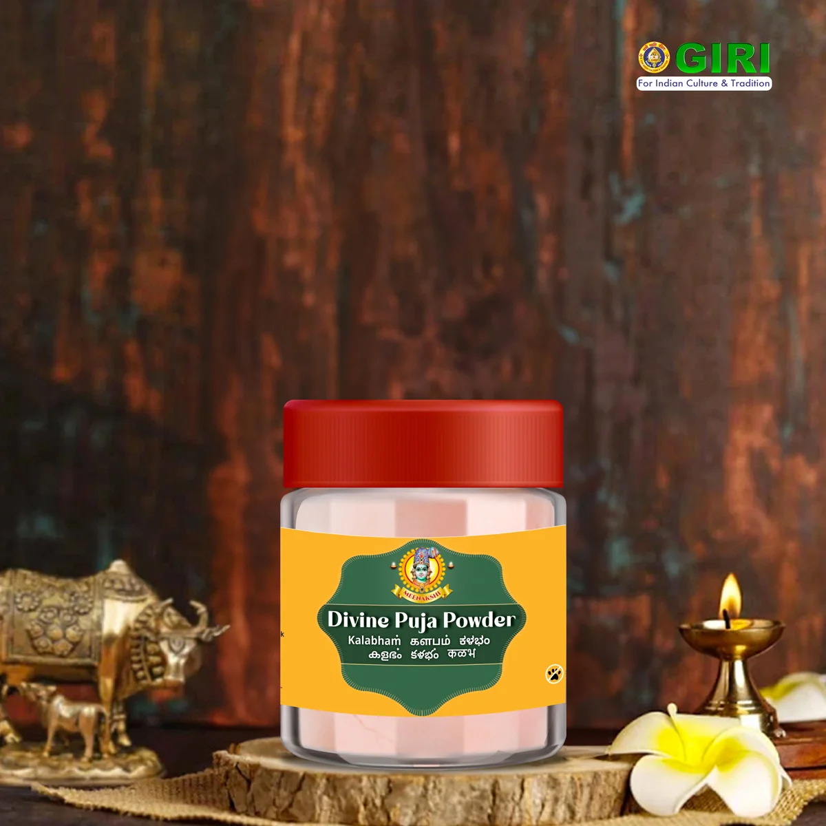 Giri Pooja Powder - 50 Gms | Chandan Tika/ Sandalwood Powder for Abhishekam - Image 3
