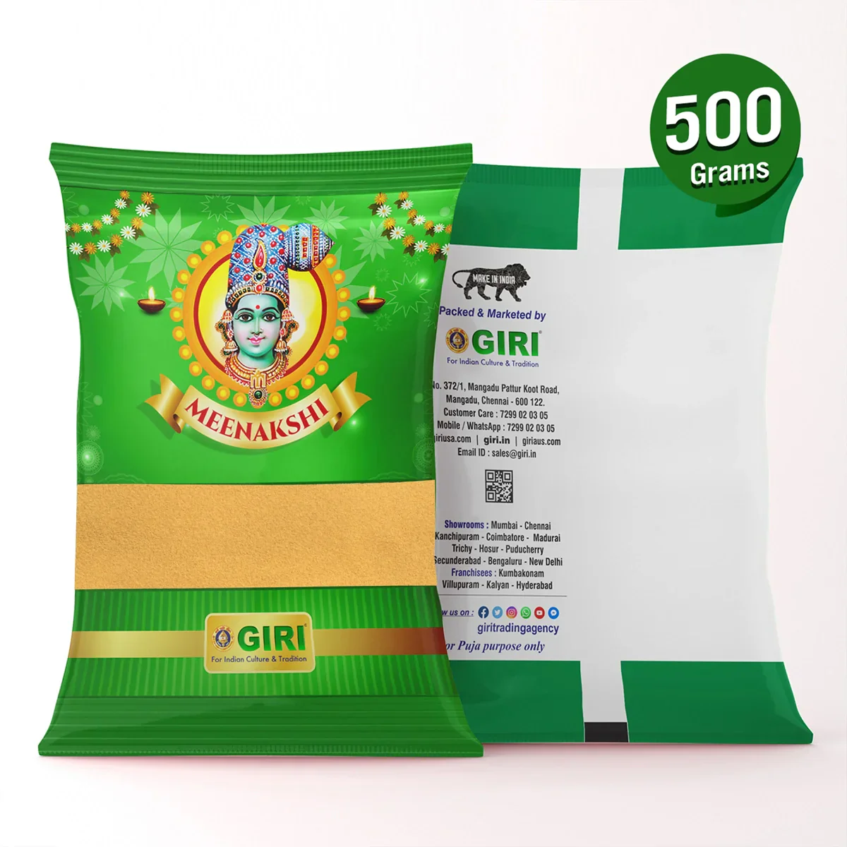Giri Pooja Powder | Chandan Tika/ Sandalwood Powder for Abhishekam - Image 3