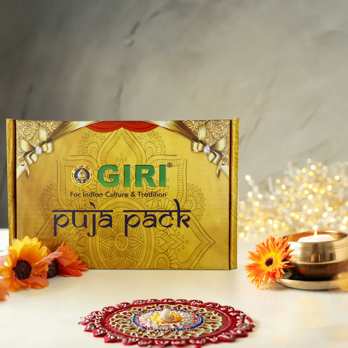 Giri Puja Pack Set | Pooja Samagri Kit for Rituals - Image 3